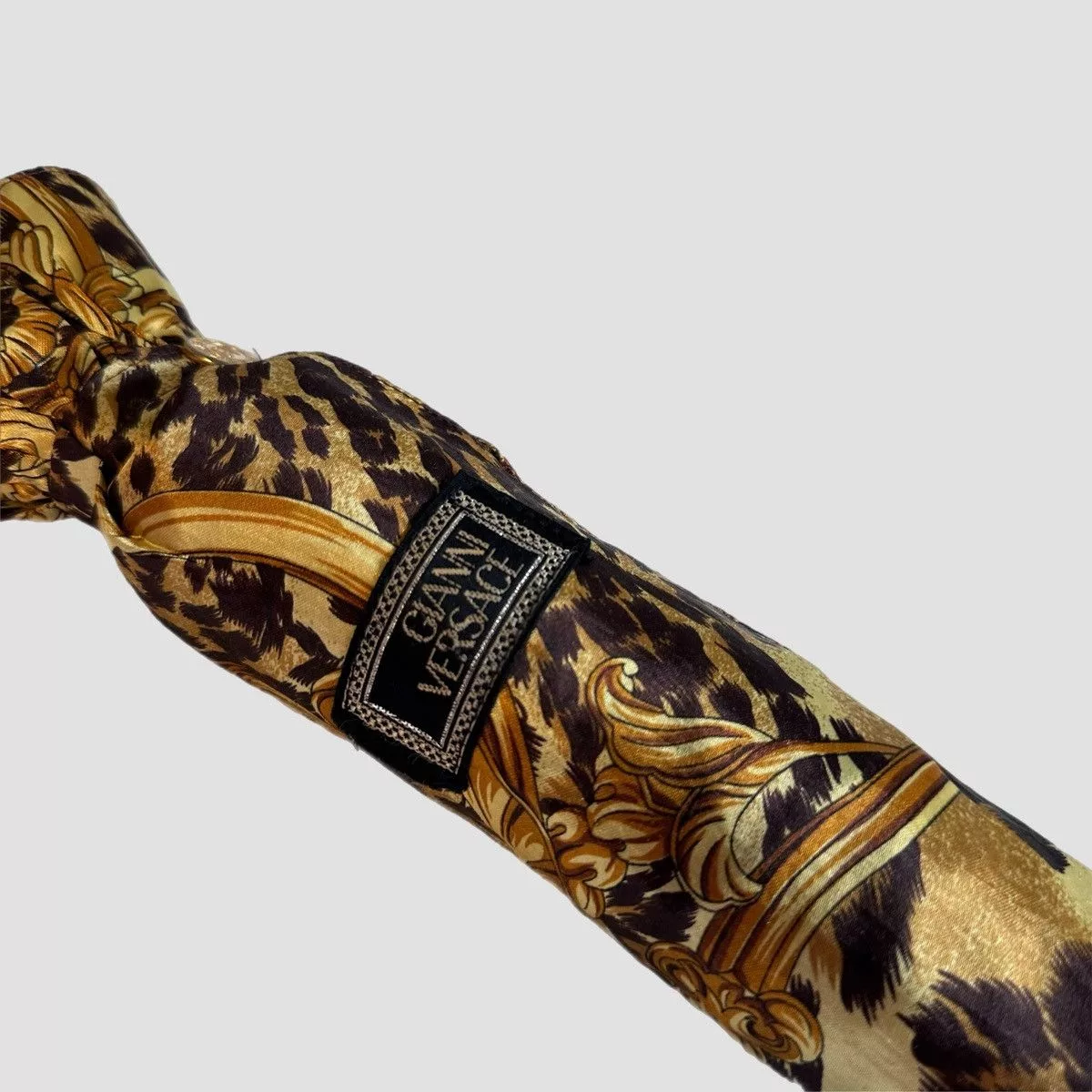 Versace Miscellaneous Versace Baroque Umbrella Black
