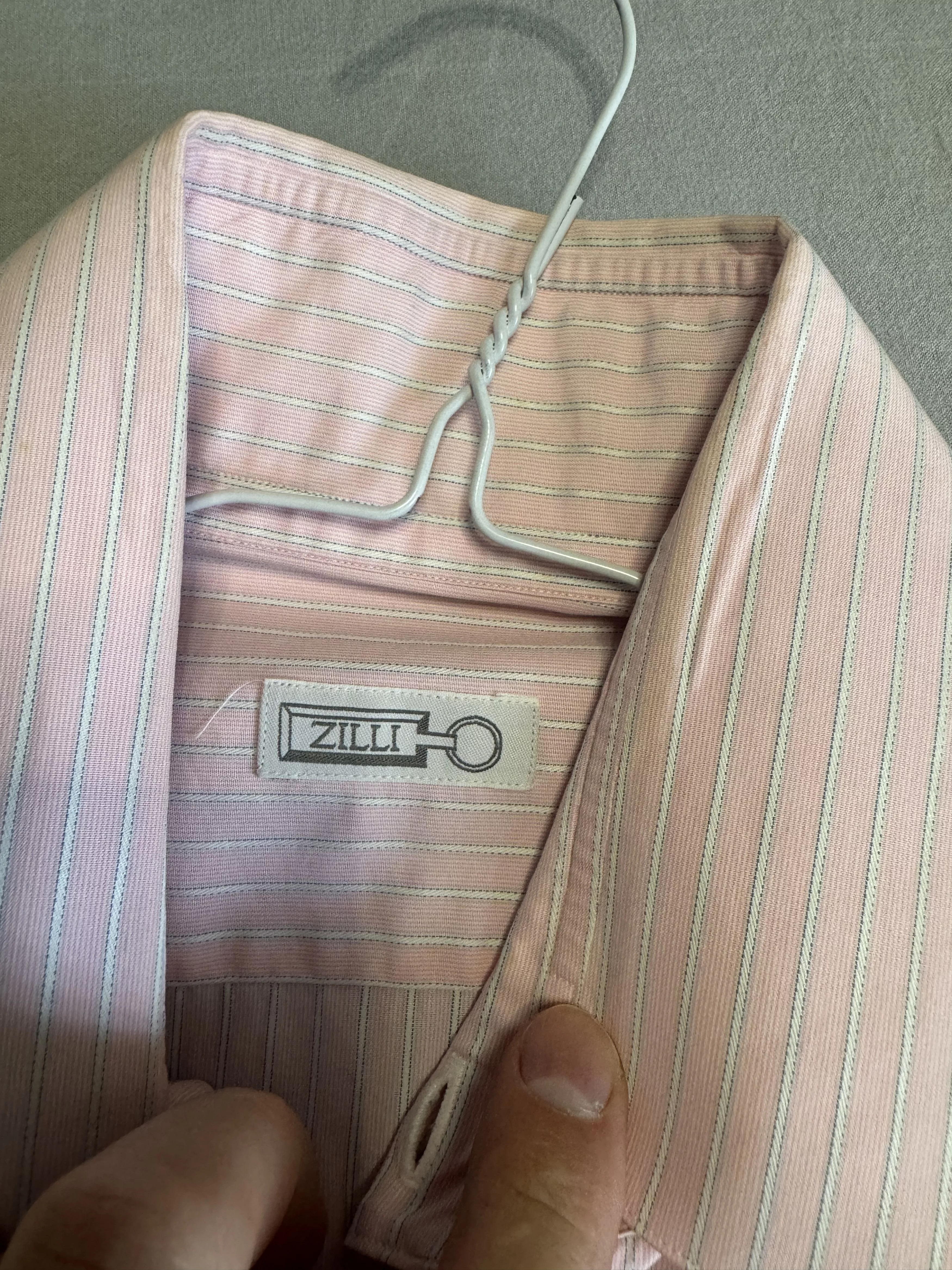 Zilli Shirts Button Ups Zilli stripped shirt size 41 Pink