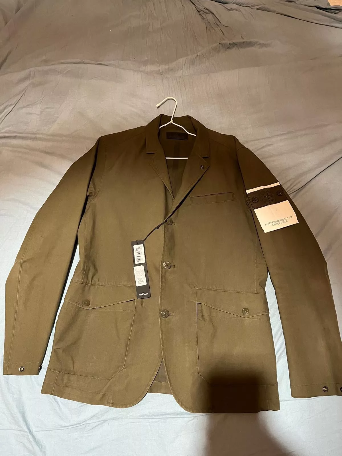 Stone Island Light Jackets Jacket Stone Island A0325 Green