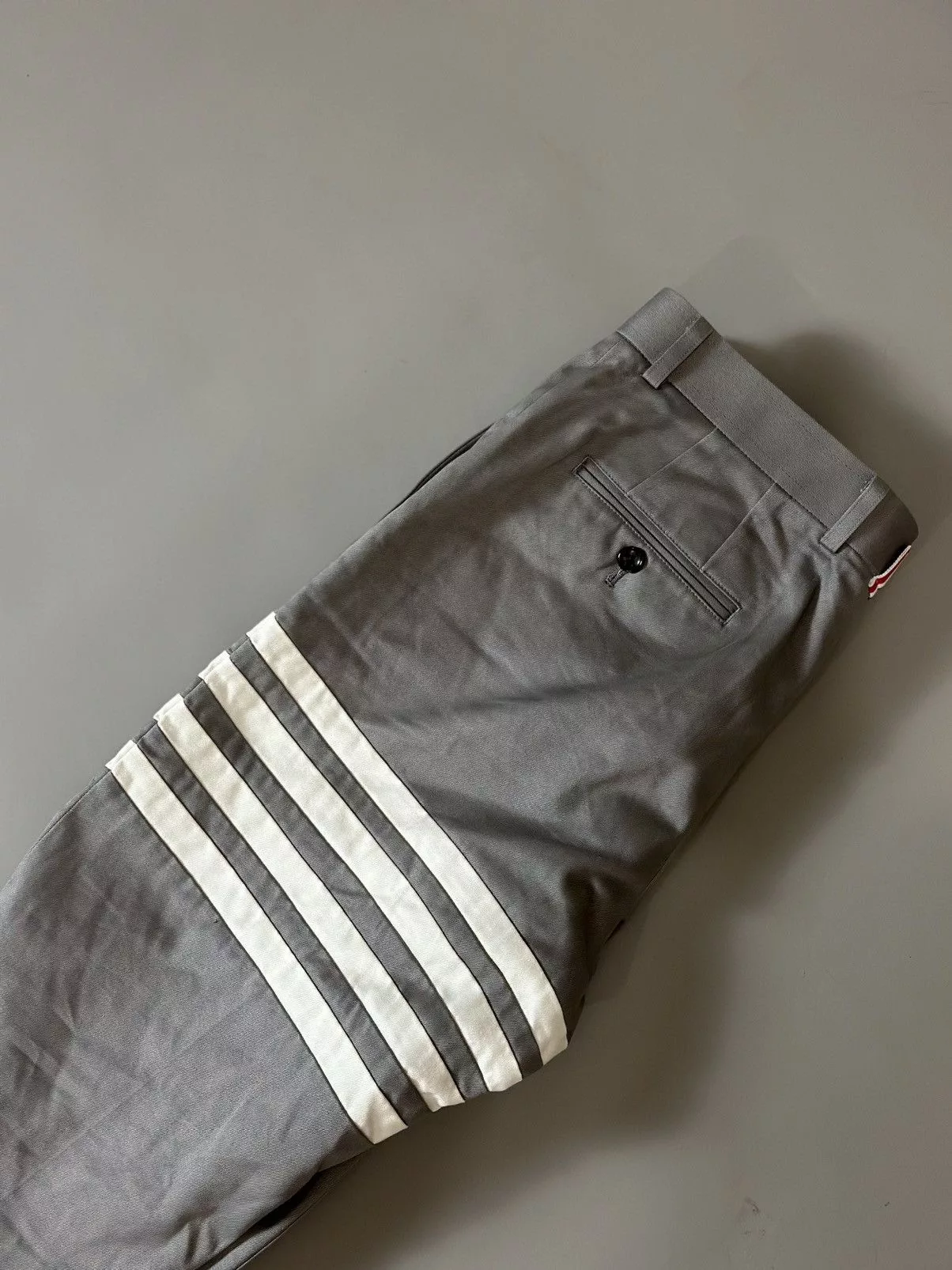 Thom Browne Casual Pants Thom browne 4-bar Silver gray Pants