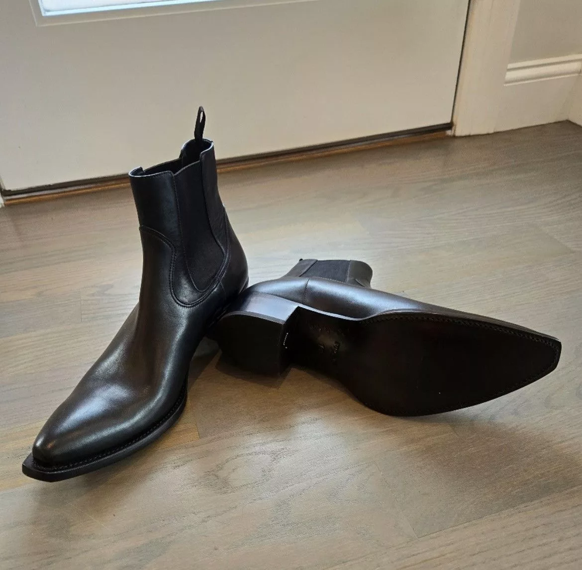Prada Boots Prada Cowboy Chelsea Boot. 11 Black