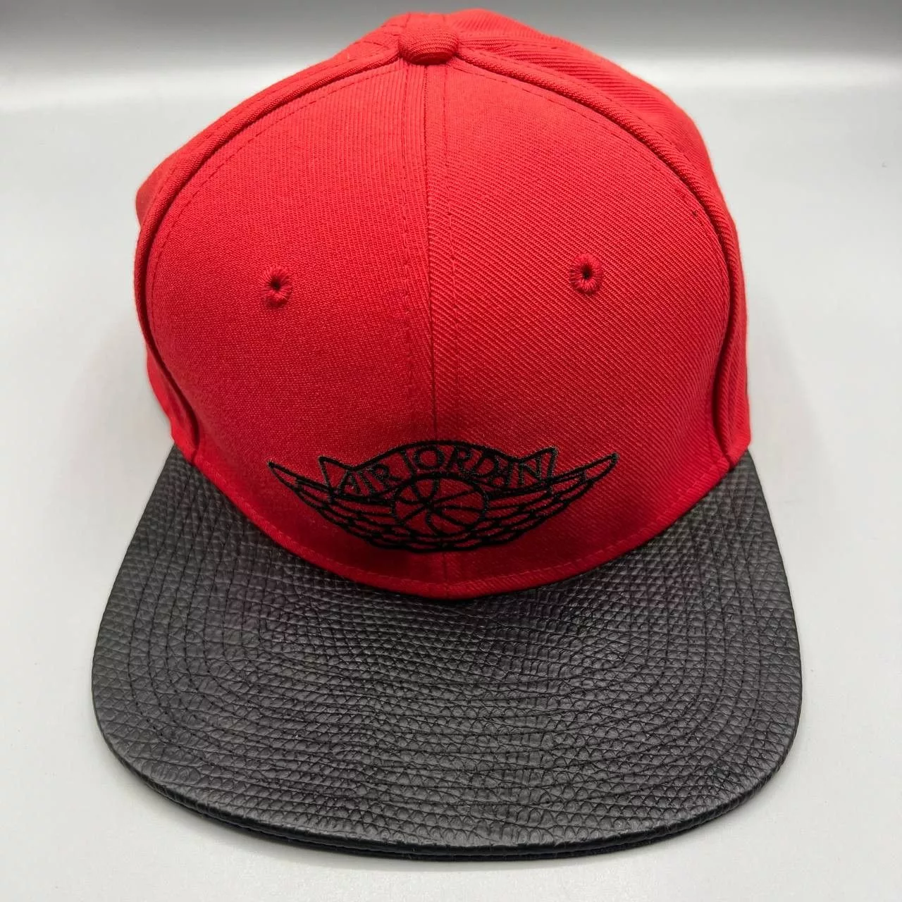 Jordan Brand Hats Jordan Brand Air Jordan Hat Men Red Black Jumpman Wings Snap Back Cap