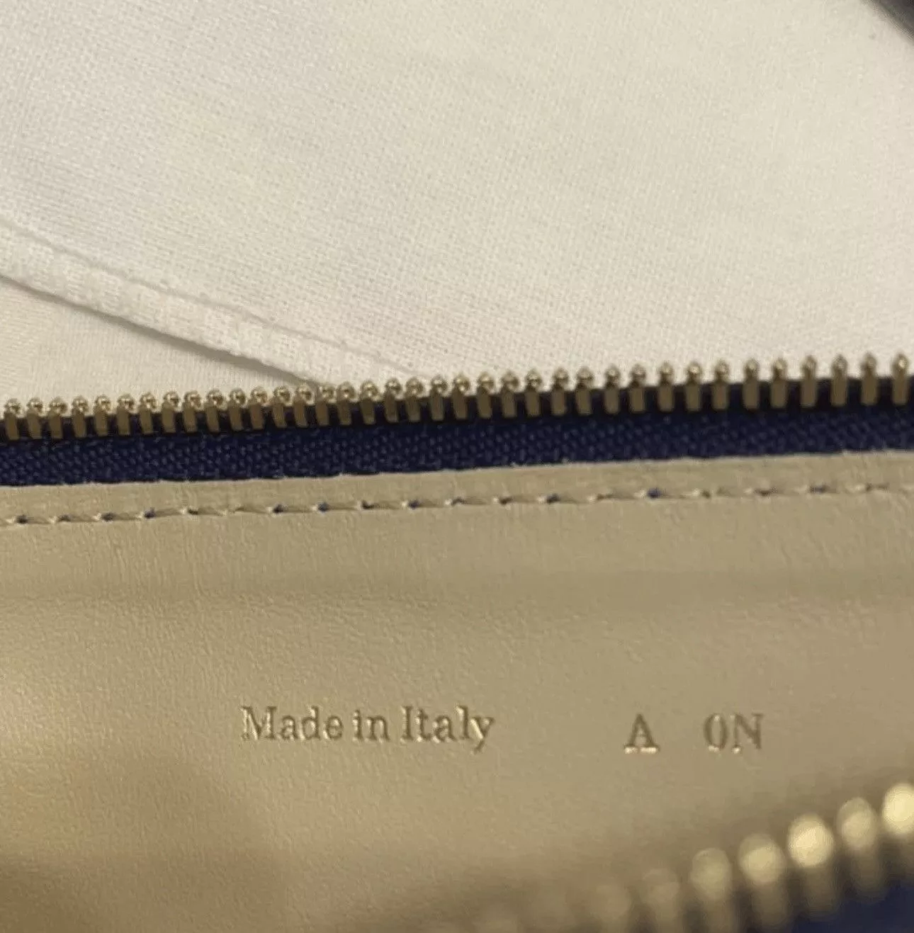 Valextra Miscellaneous Valextra royal blue pouch