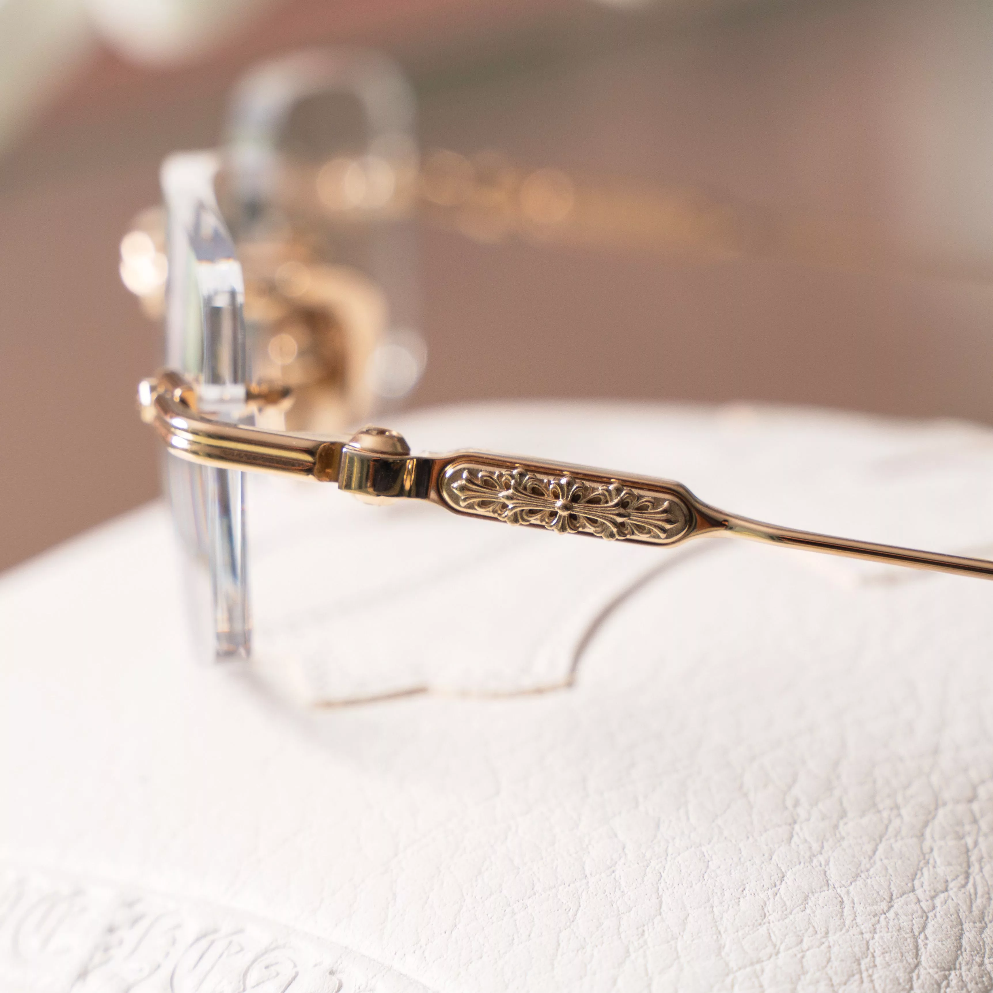 Chrome Hearts Glasses CHROME HEARTS SOFFFFFFFFERS II GOLDPLATED Multi