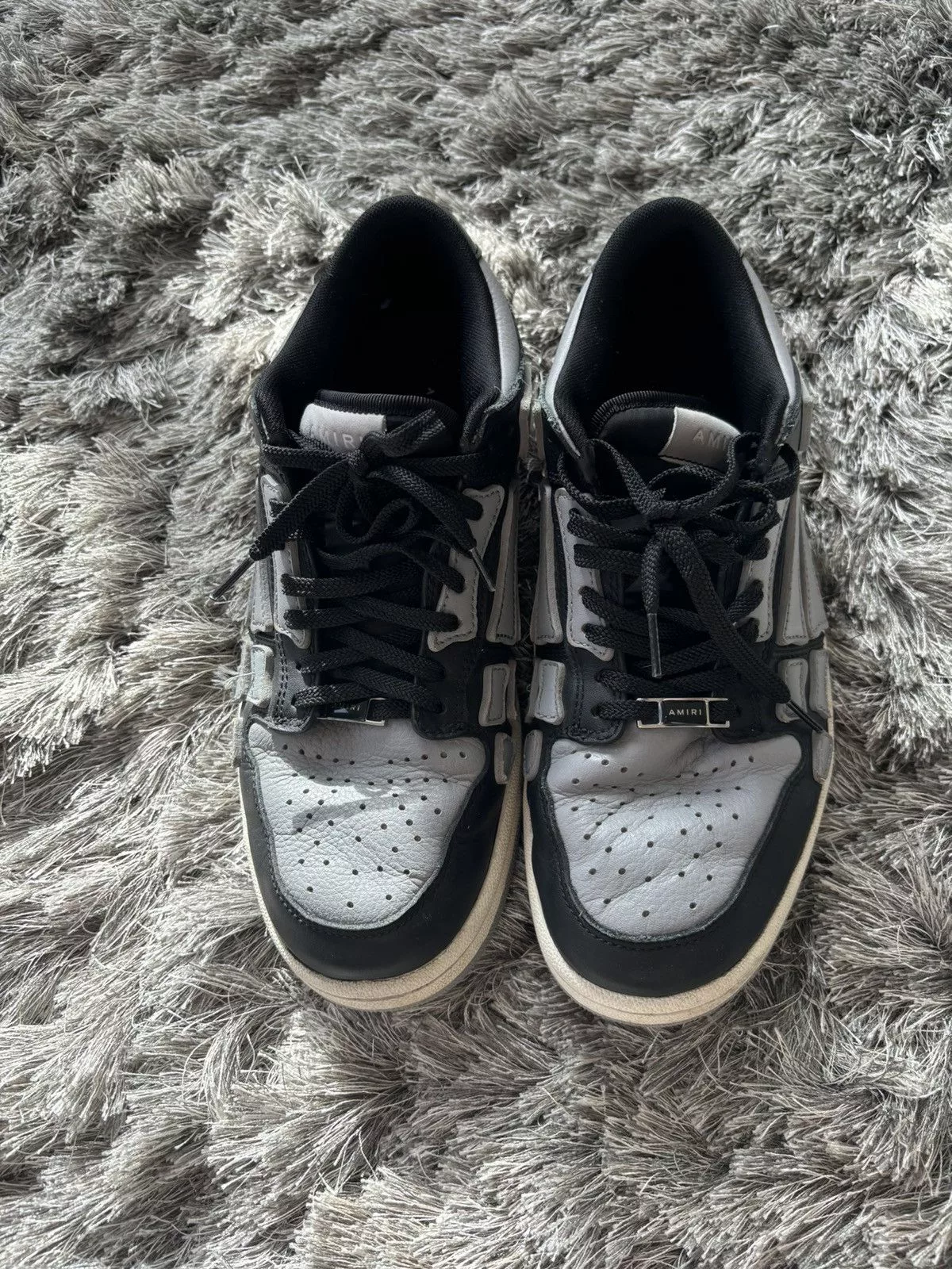 Amiri Low Top Sneakers Amiri Skel Top Low Sneakers Black