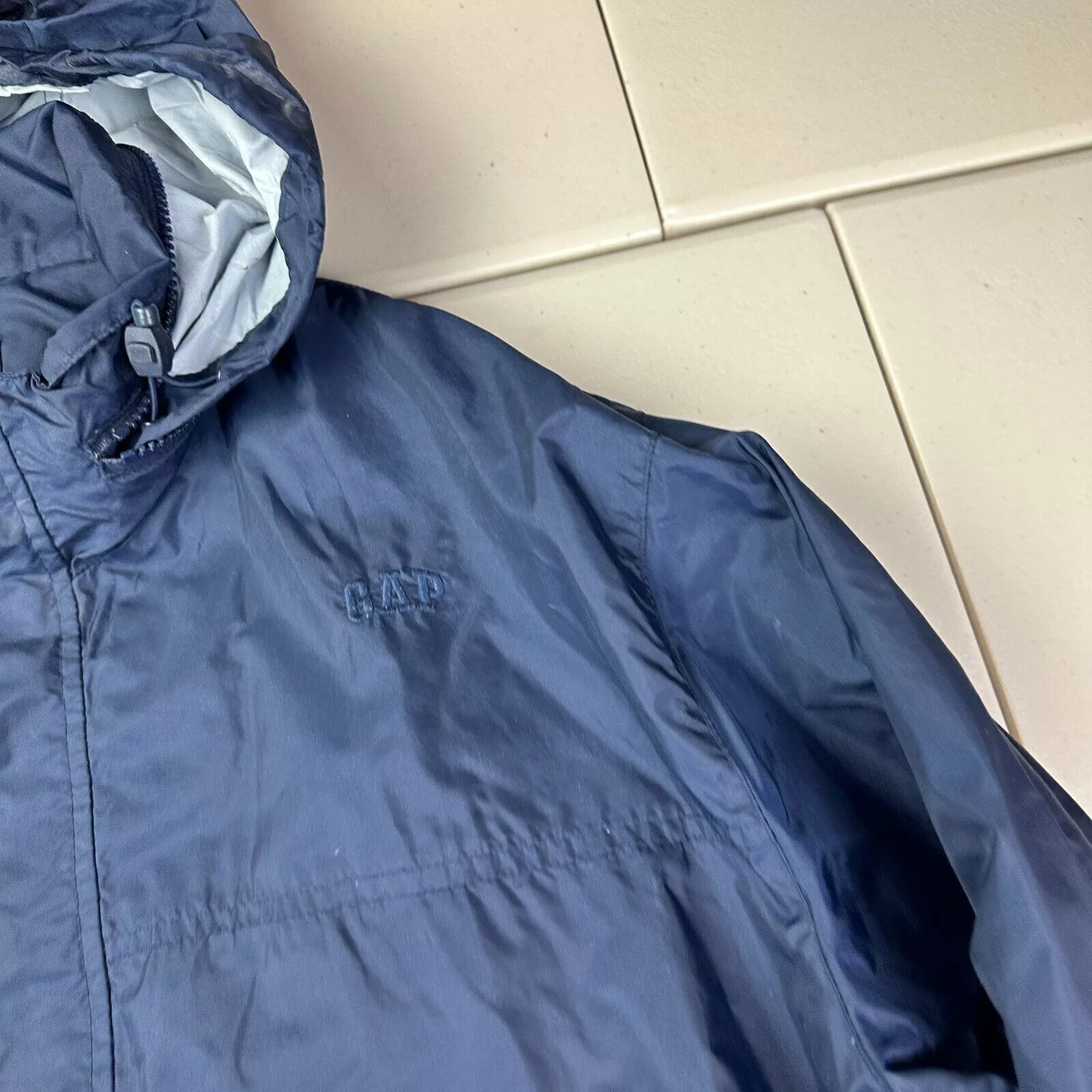 Gap Light Jackets Gap Full Zip Windbreaker Jacket Size XL Rain Jacket Blue