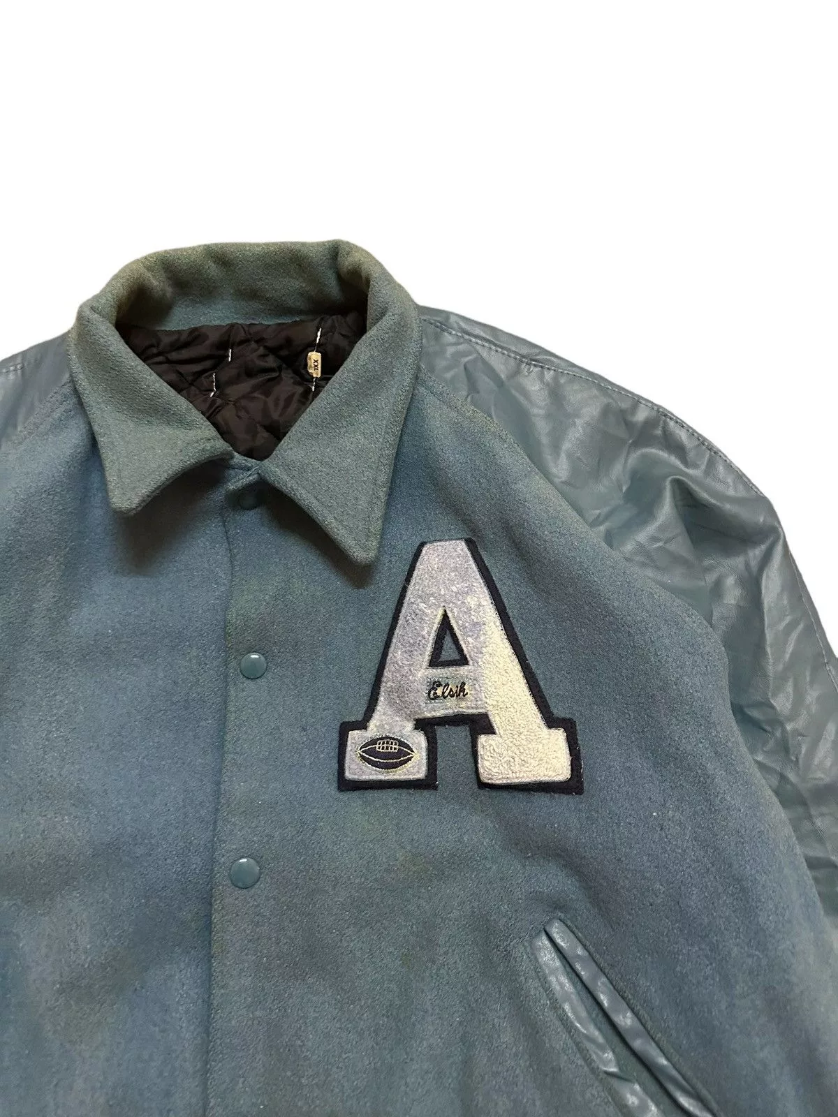 Vintage Bombers Vintage Varsity Jacket Blue