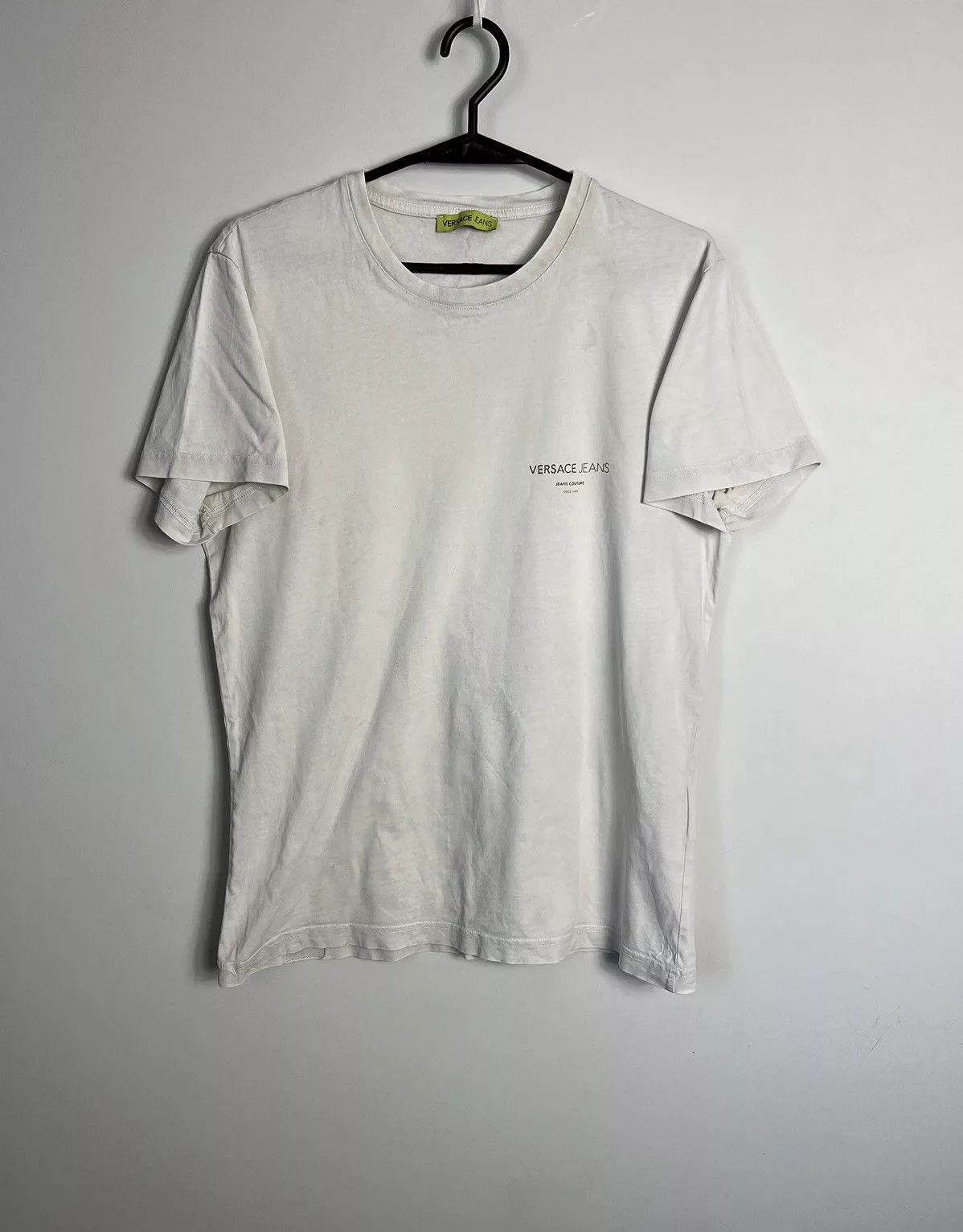 Versace Short Sleeve T Shirts Tshirt Versace Jeans Small Logo Multi