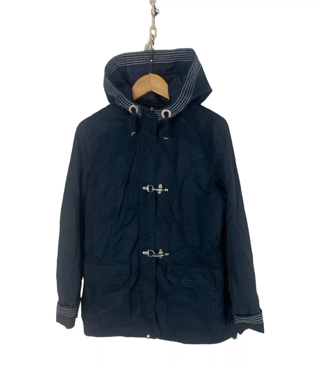 Eddie Bauer Jackets Unisex 🔥Eddie Bauer hoodie zipper jacket Black Gorpcore
