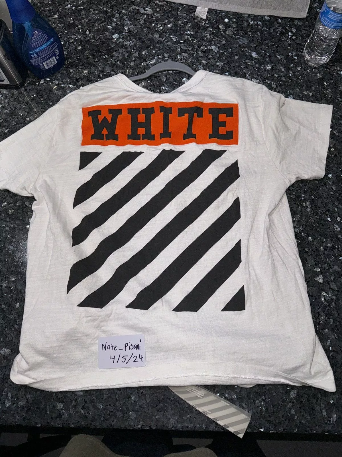 Off-White Short Sleeve T Shirts Off-White Off white Orange box tee
