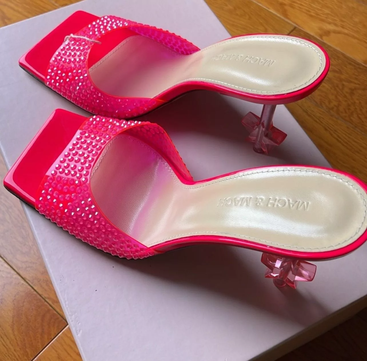 MACH & MACH Sandals MACH & MACH s. 9 Pink