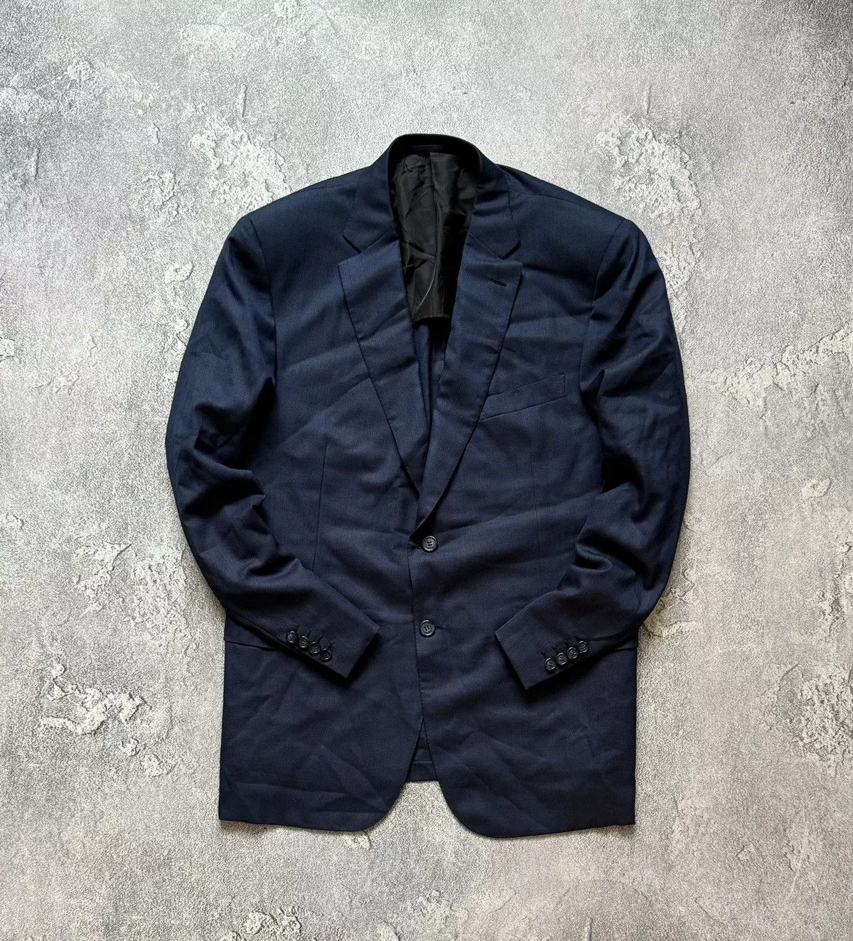 Brioni Blazers Brioni 56R Brunico button up blazer blue jacket old money Luxury