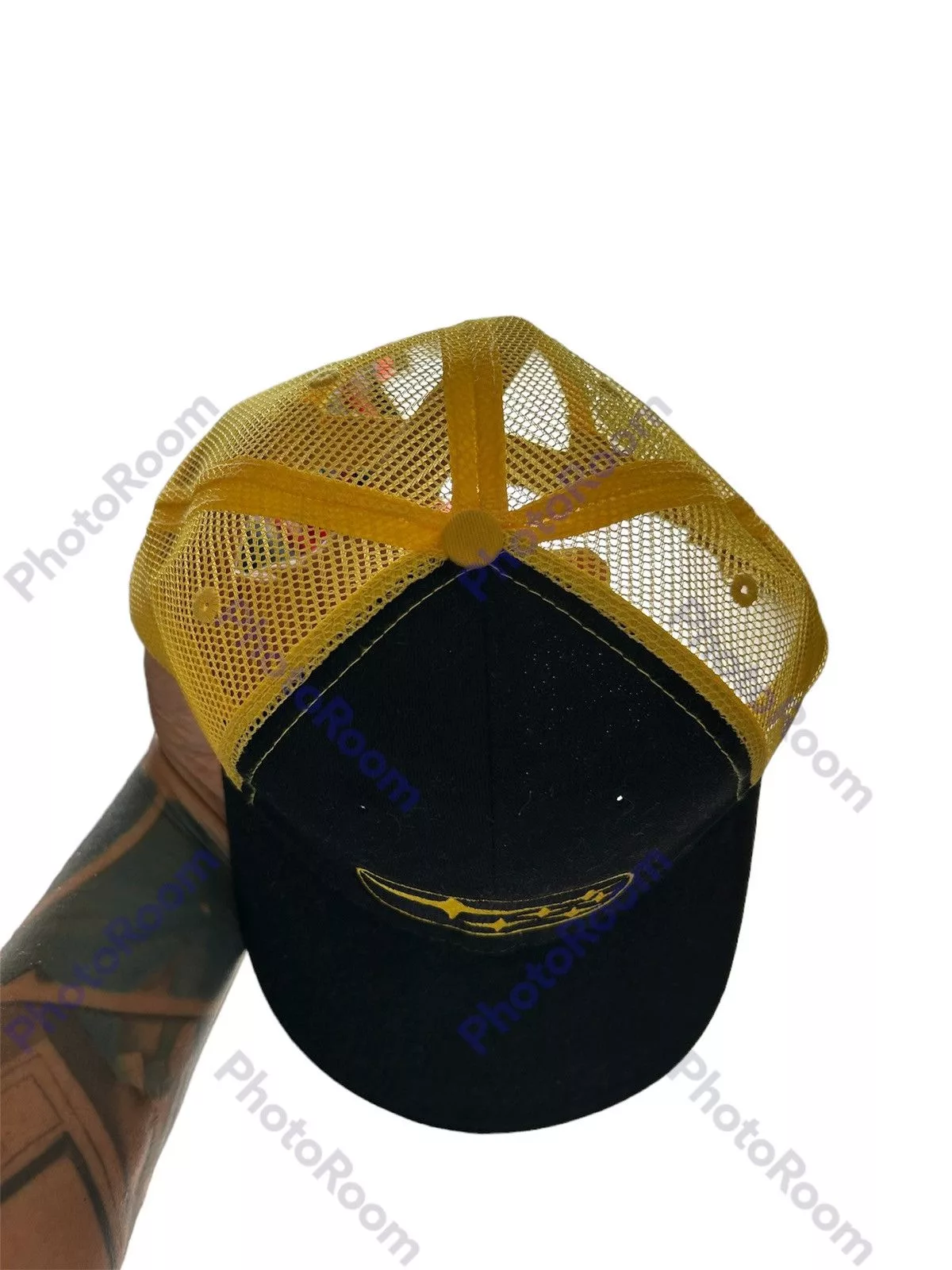 Other Hats Other Sunaru racing Yellow Vintage