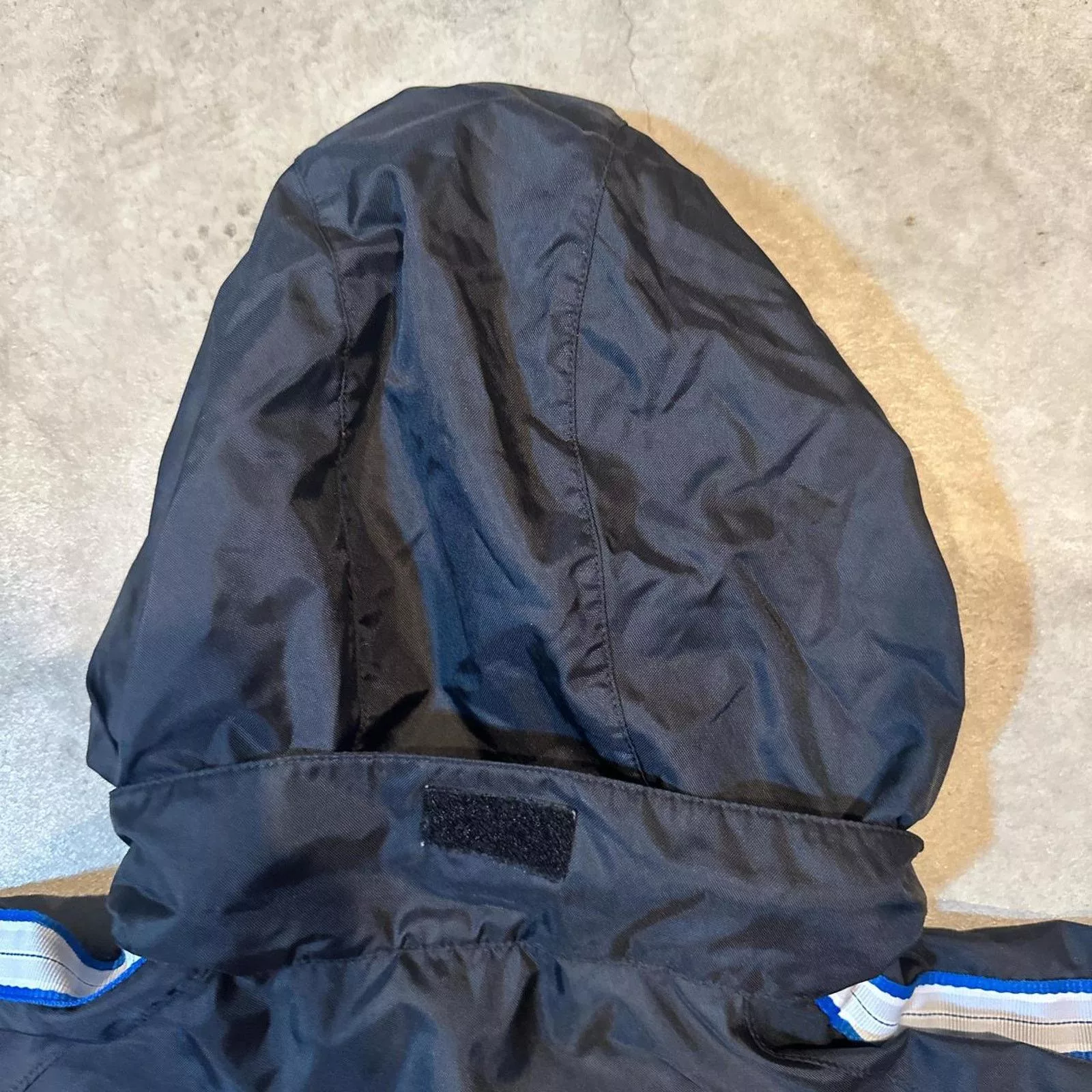 Nike Heavy Coats VTG Y2K Black Nike Silver Tag Half-Zip Windbreaker Jacket