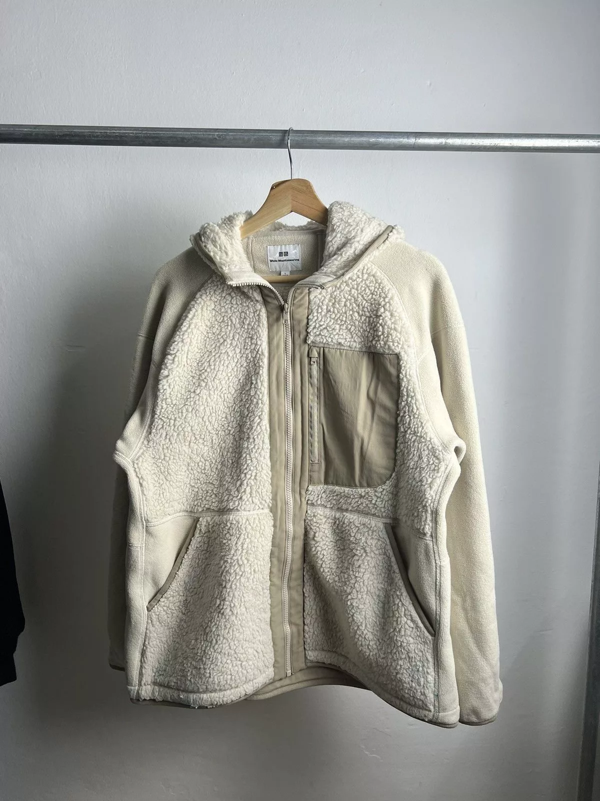 Uniqlo Light Jackets Uniqlo × White Mountaineering White Mountaineering x Uniqlo Fleece Hoodie Jacket