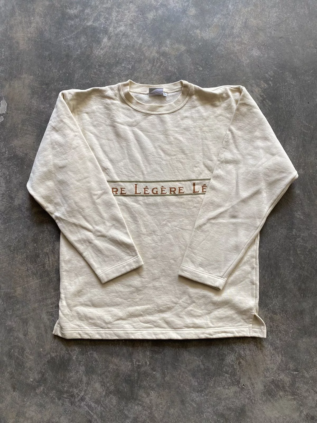 MCM Sweatshirts Hoodies MCM × Vintage Vintage MCM Mode Creation Munich Crewneck White