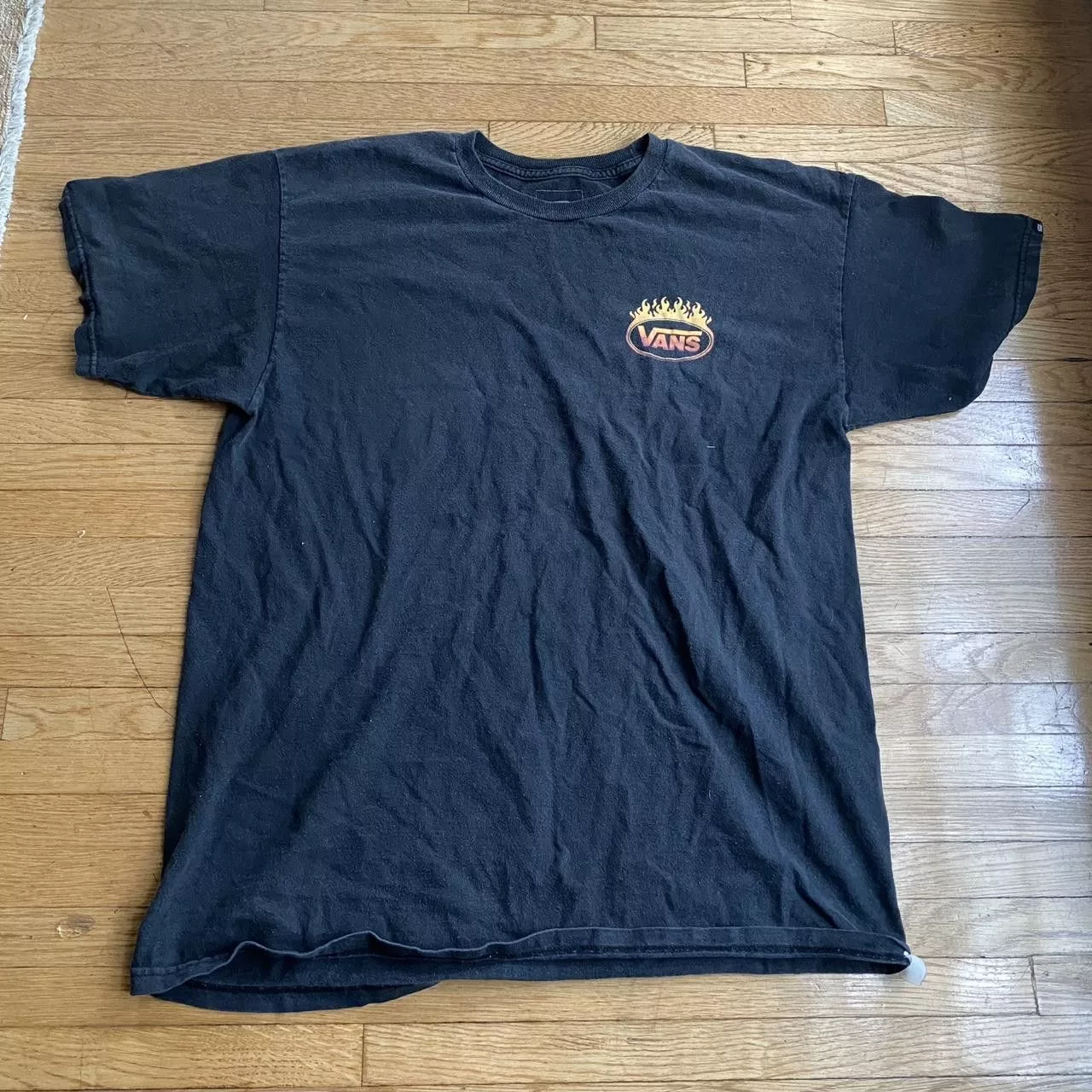 Vans Short Sleeve T Shirts Vintage Vans Tee Black