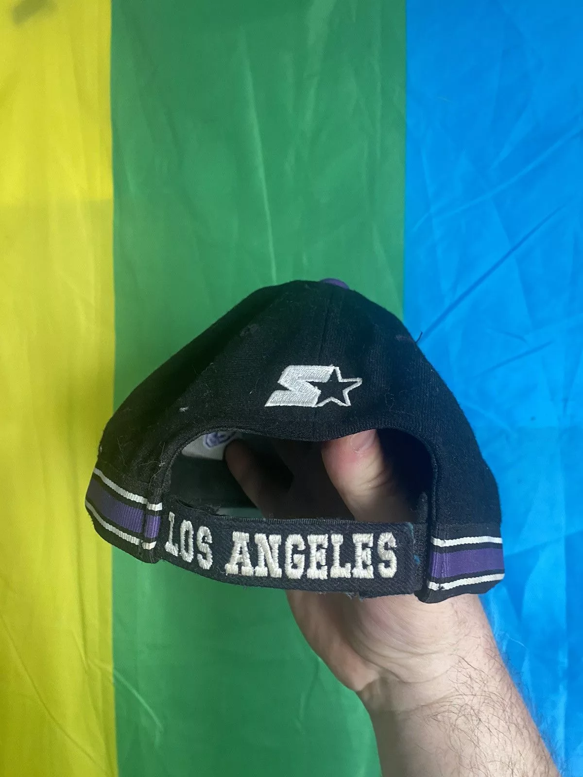 NBA Hats NBA × Starter Vintage Starter LA Lakers baseball hat one size Multi