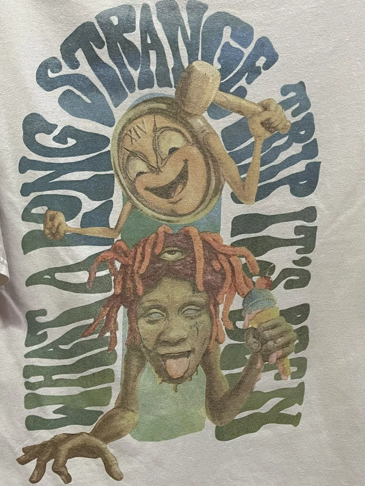 Rap Tees Short Sleeve T Shirts Rap Tees x Trippie Redd🔥🔥🔥 White