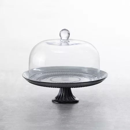 --Jupiter Storm Large Cake Stand 13x13x4.3"