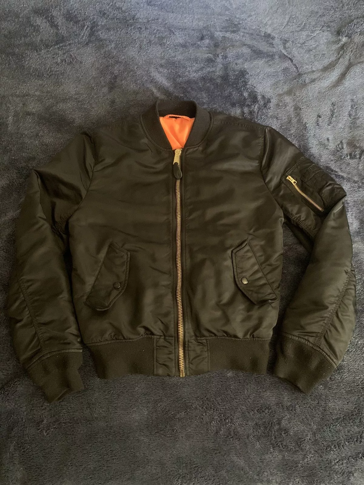Alpha Industries Bombers Alpha Industries × Vintage Bomber Jacket Y2K Opium Streetwear Fashion Emo Punk Scene 00 Black