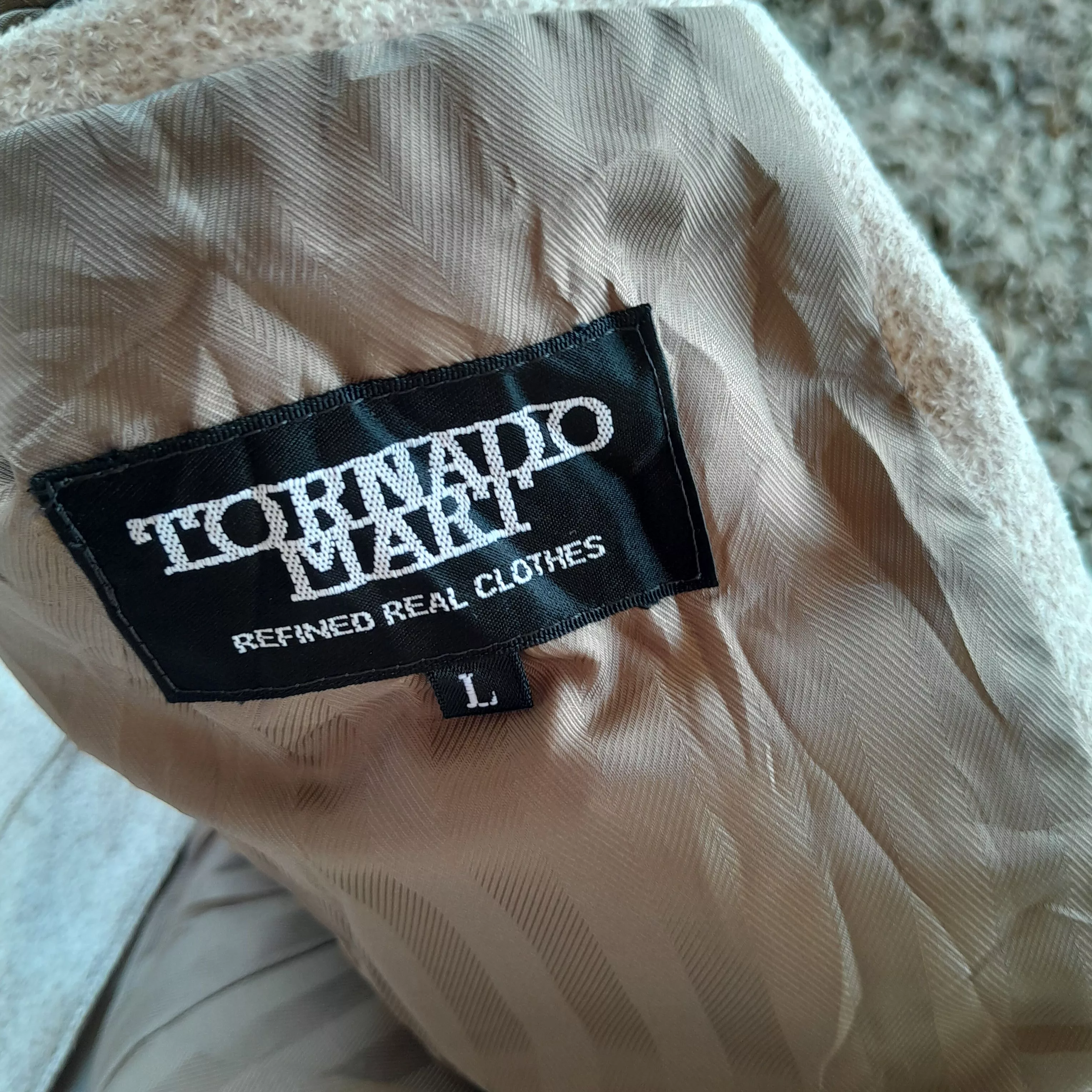 Tornado Mart Light Jackets ❗FINAL DROP❗TORNADO MART POLYSTER TRENCH COAT UNISEX Multi Avant-Garde