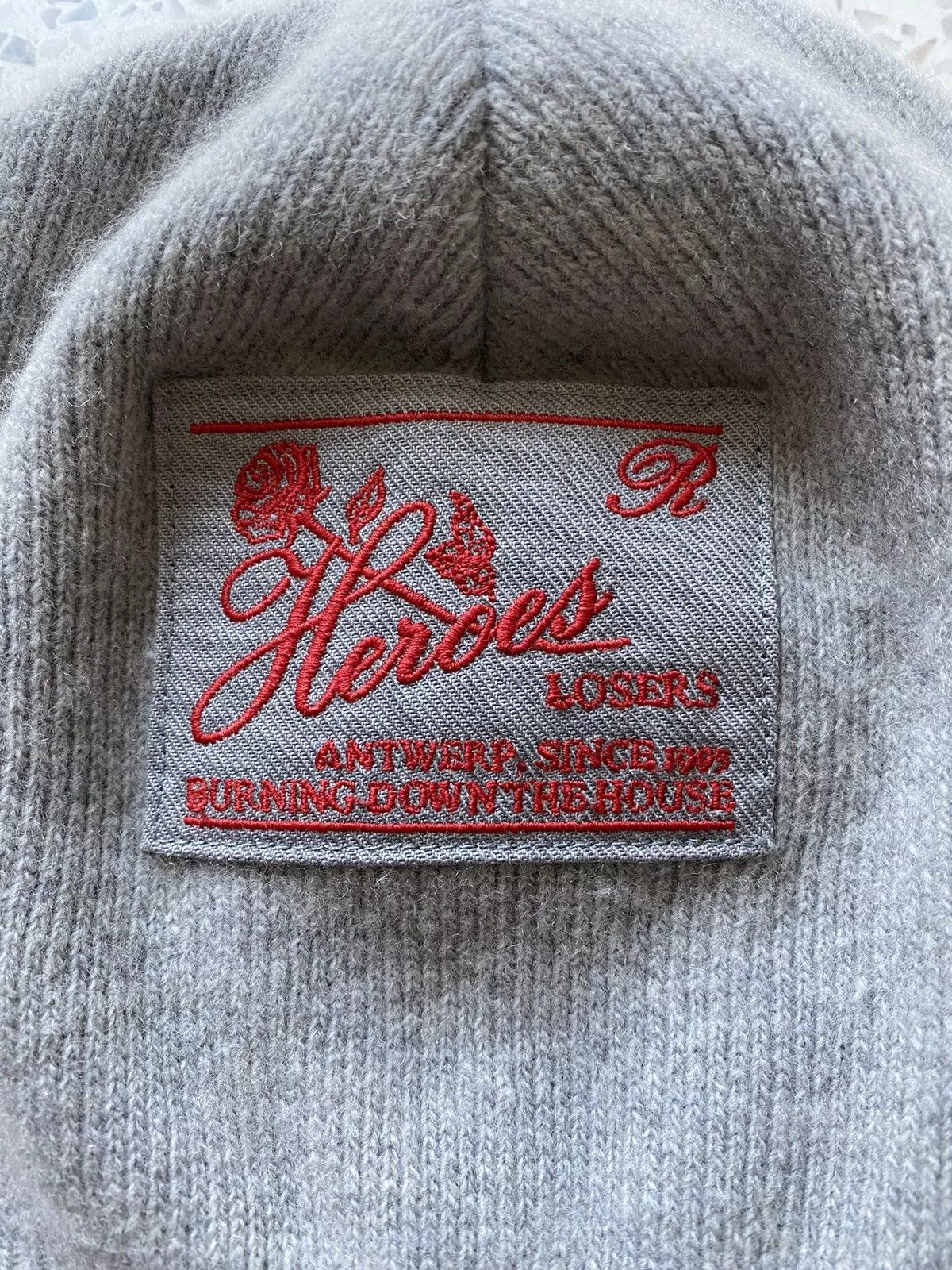 Raf Simons Hats Raf Simons Wool/Cashmere Beanie Gray