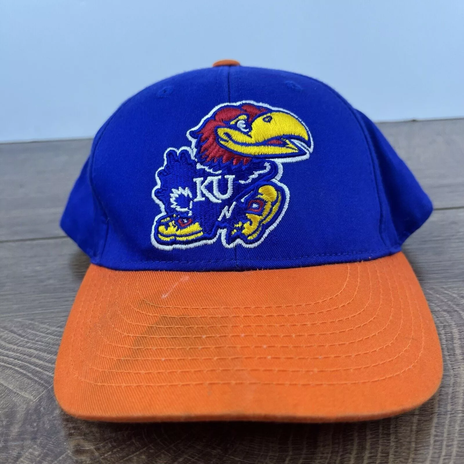 Other Hats Other Kansas Jayhawks Hat KU Jayhawks Blue Cap Adjustable Blue Adu