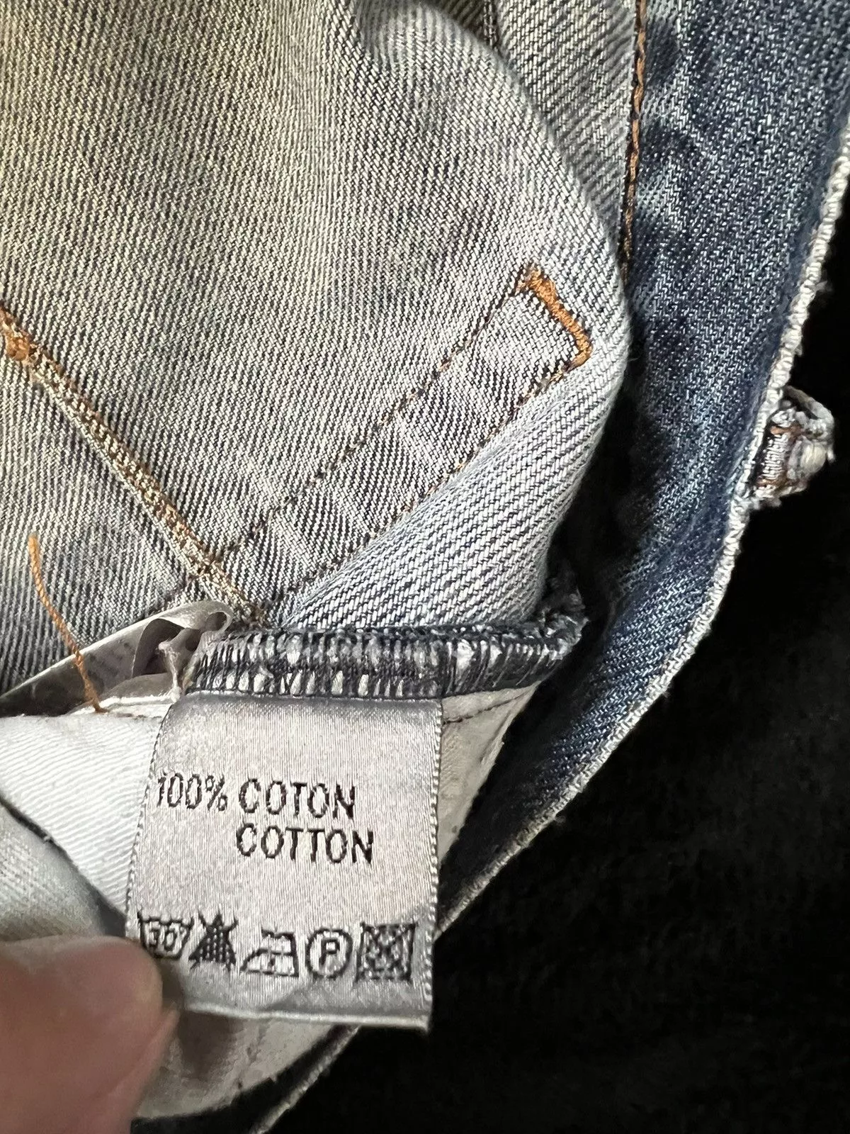 Dior × Hedi Slimane Dior denim Blue