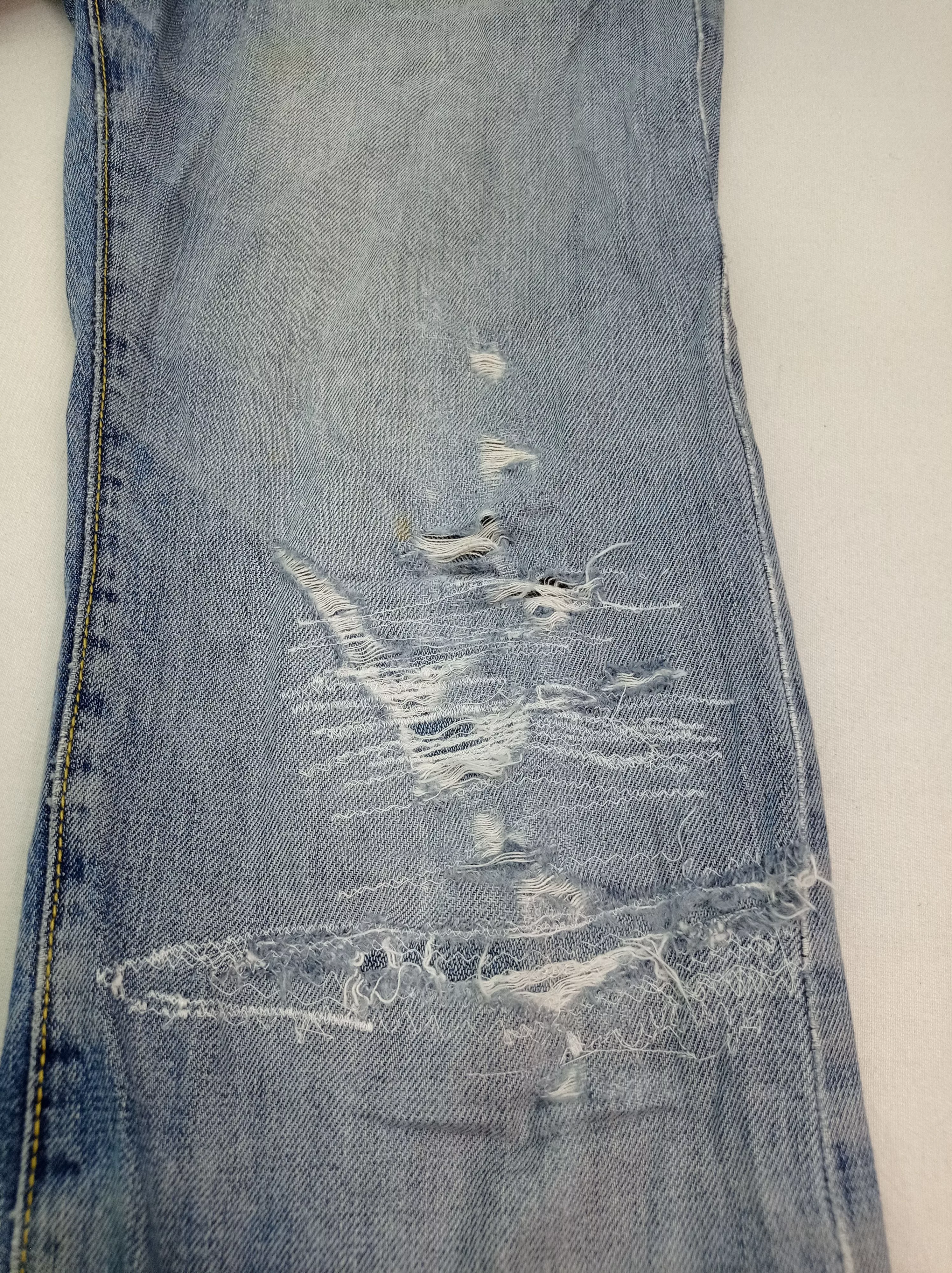 Gap Denim Gap Distressed Denim Pants Blue