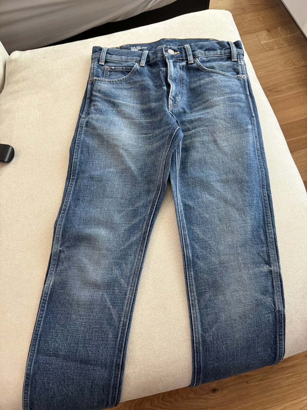 Celine Denim Celine Union wash jeans Blue
