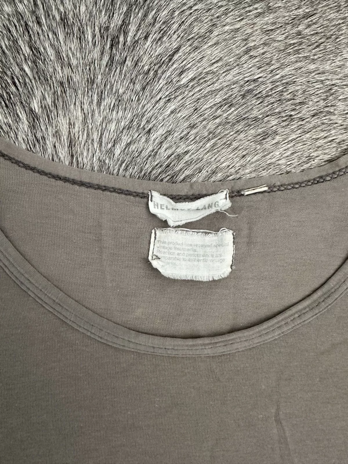 Helmut Lang Long Sleeve T Shirts Vintage helmut Lang longsleeve Beige
