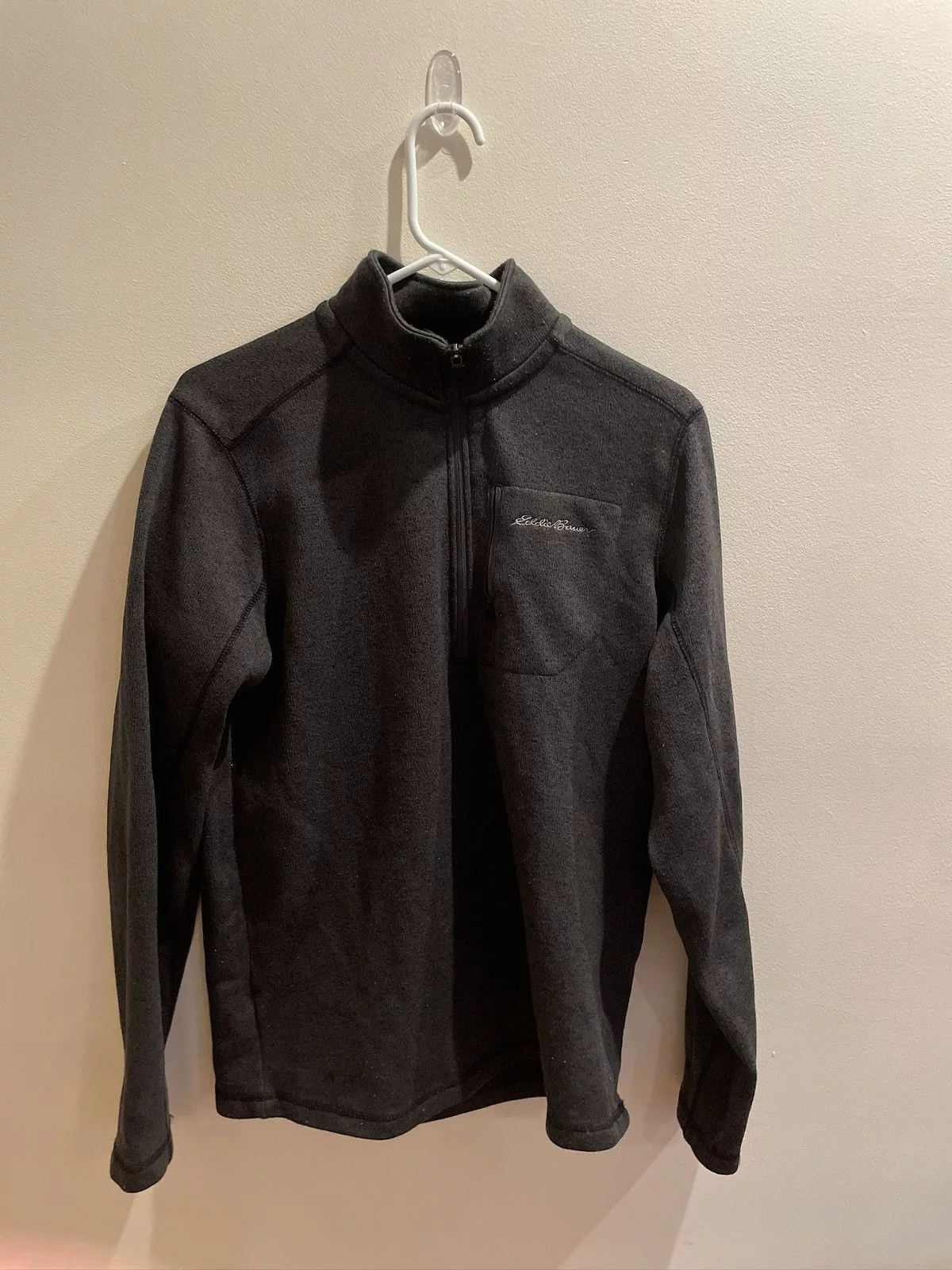 Eddie Bauer Sweaters Knitwear Grey Eddie Bauer Quarter Zip Gray
