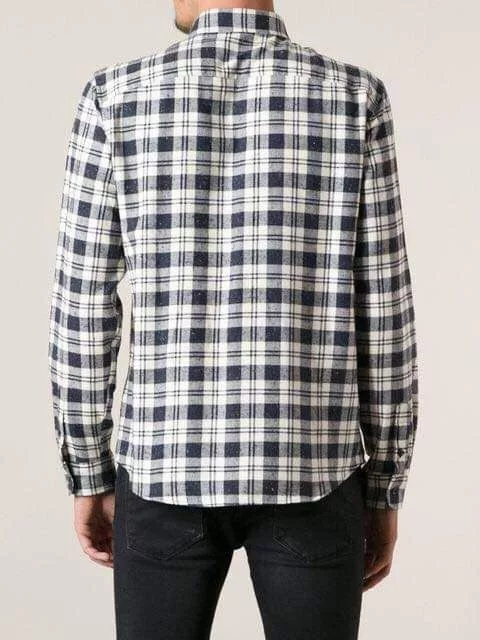A.P.C. Shirts Button Ups A.P.C. apc speckled flannel