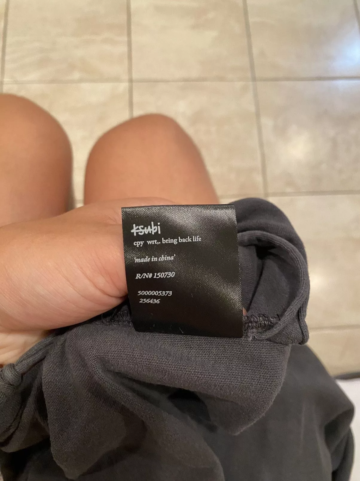 Ksubi Short Sleeve T Shirts Ksubi tee Black