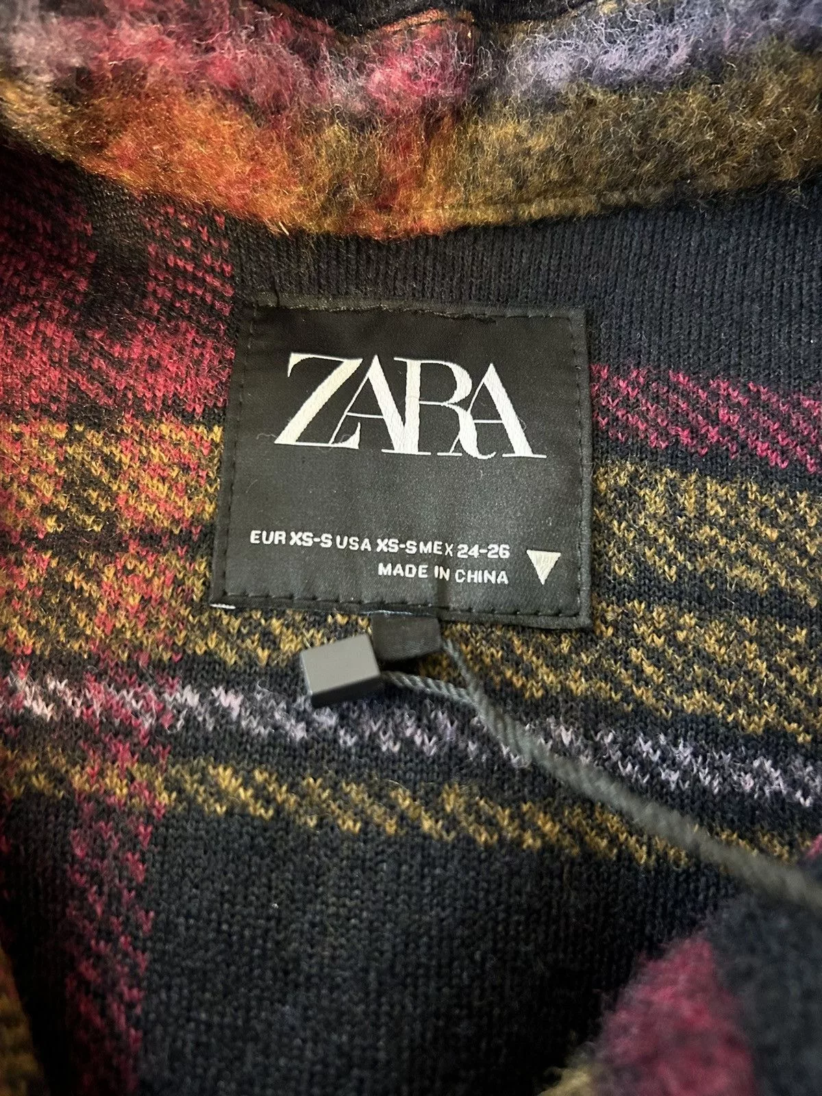 Zara Jackets zara wool blend jacket xs/s Multi