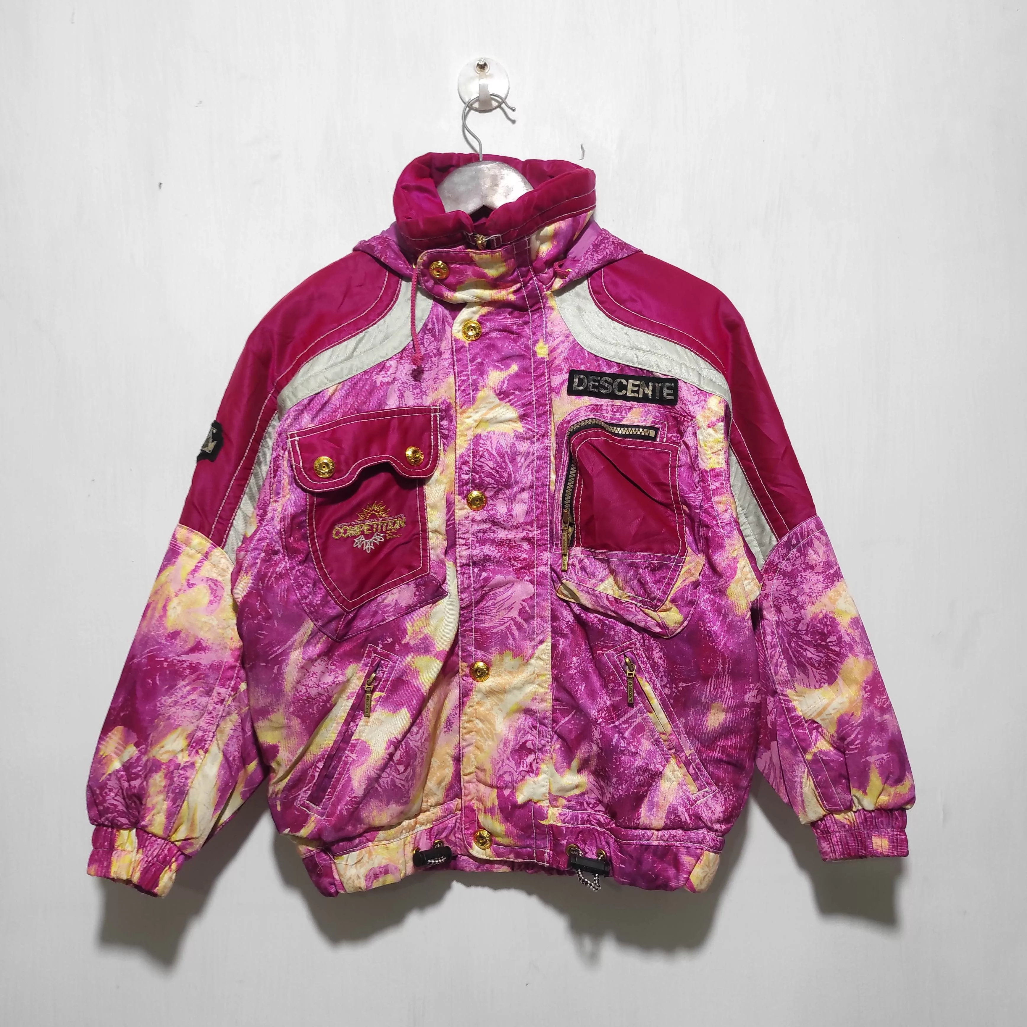 Descente Heavy Coats Vintage Descente Ski Jacket size 140 Purple Sportswear