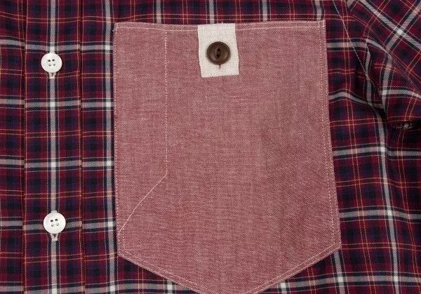 Junya Watanabe Shirts Button Ups Junya Watanabe Shirt Paneled Check Switch Long Sleeve Red
