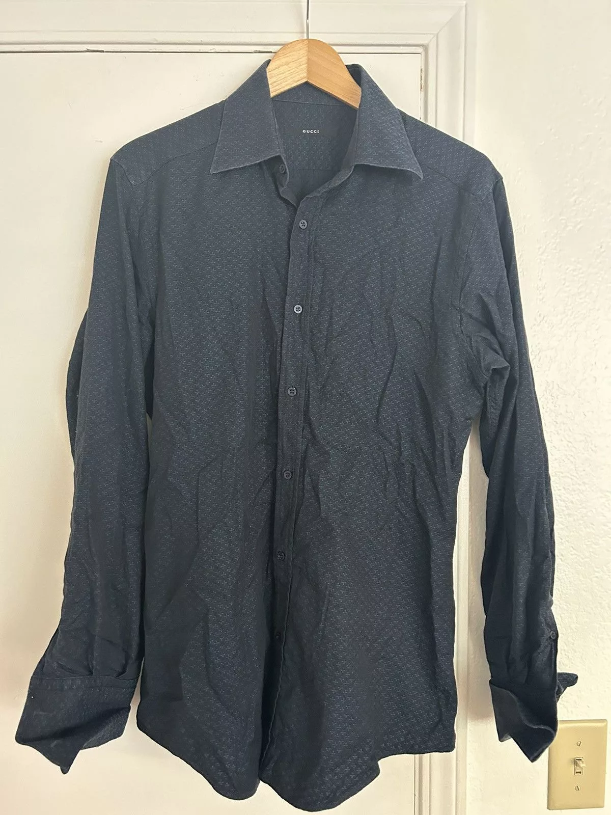Gucci Shirts Button Ups Vintage Gucci shirt button up Blue