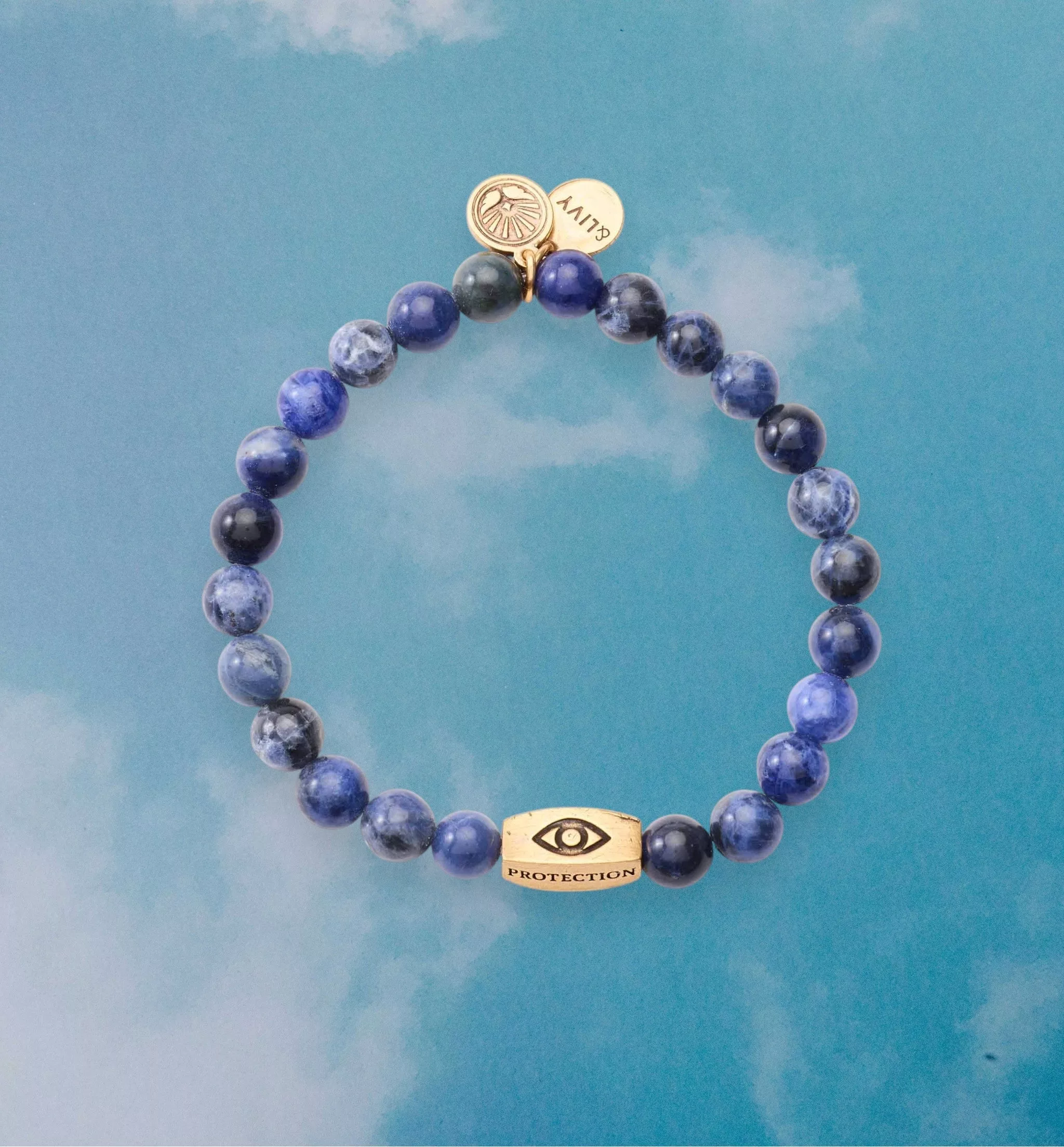 Divine Protection Sodalite Stretch Bracelet