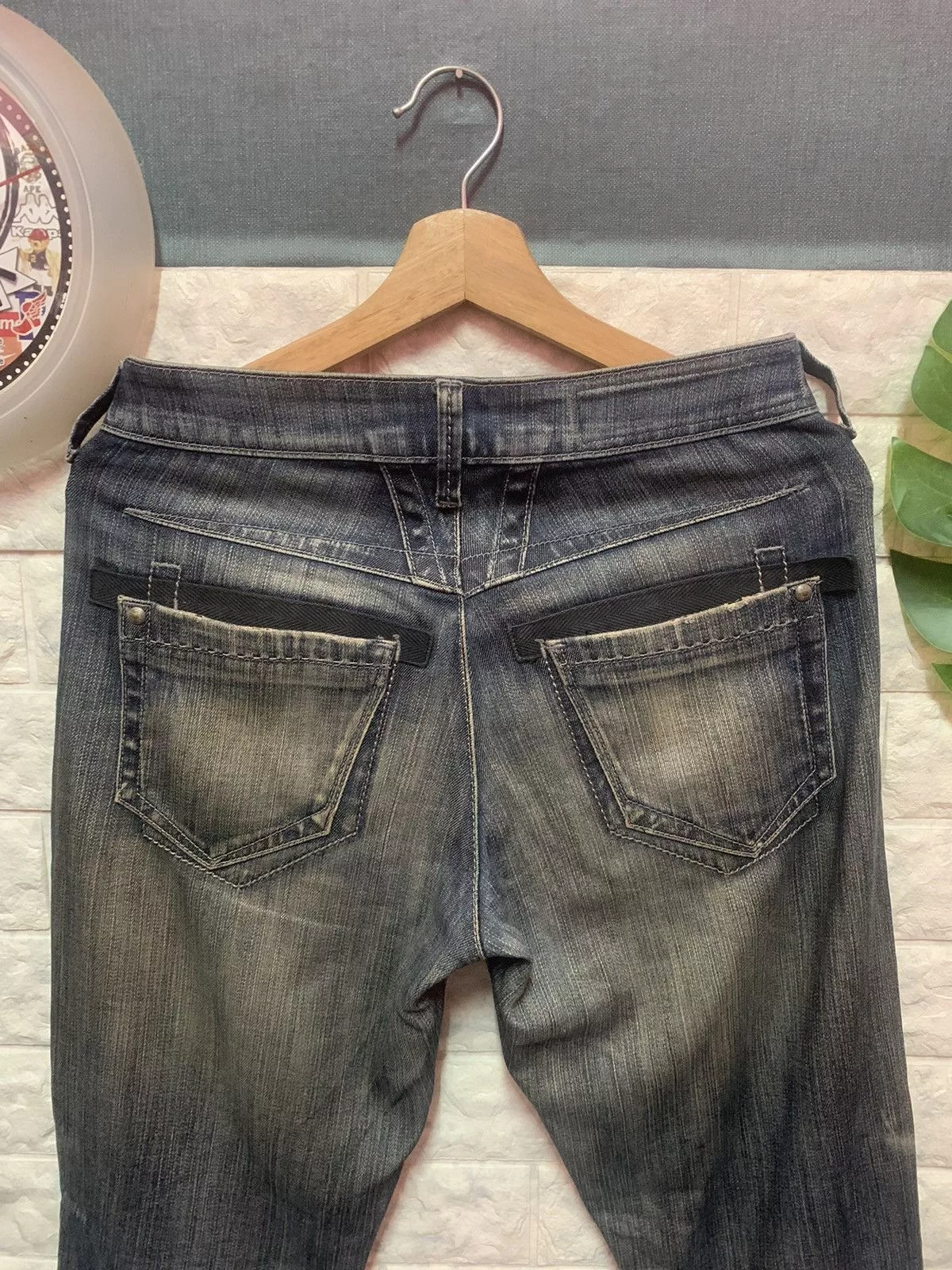 Designer Denim Designer × Marithe + Francois Girbaud RARE!! Denim Pants Marithe Francois Gitbaud Blue