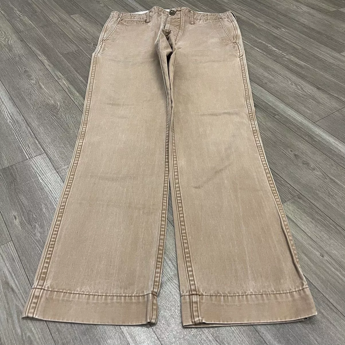 Visvim Casual Pants Visvim High Water Buckle Back Chino Pants Brown