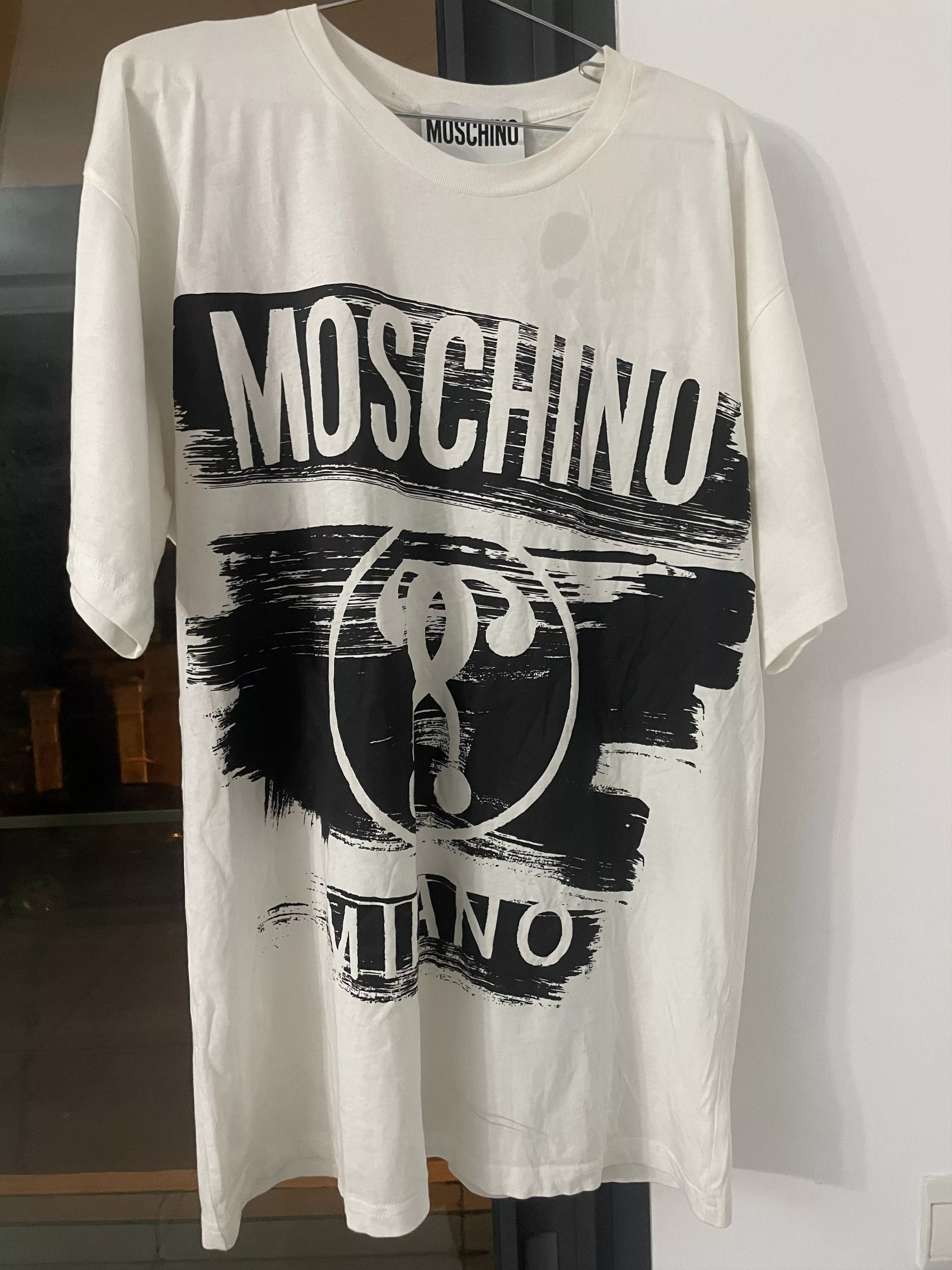 Moschino Short Sleeve T Shirts Moschino Tshirt White