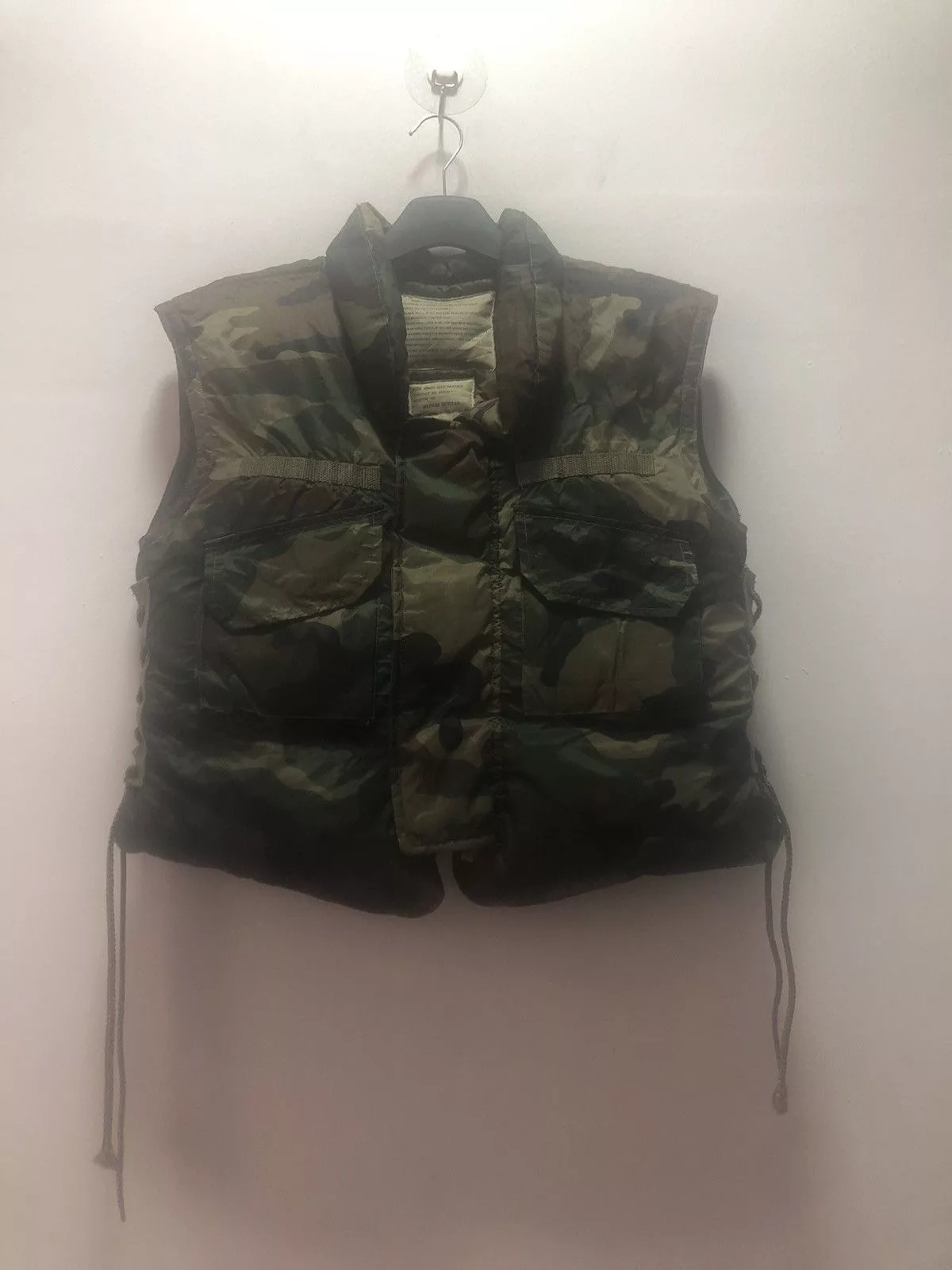 Buzz Rickson's Vests Buzz Rickson's HOUSTON INC Body Armer Down Vest Jacket Green Vintage