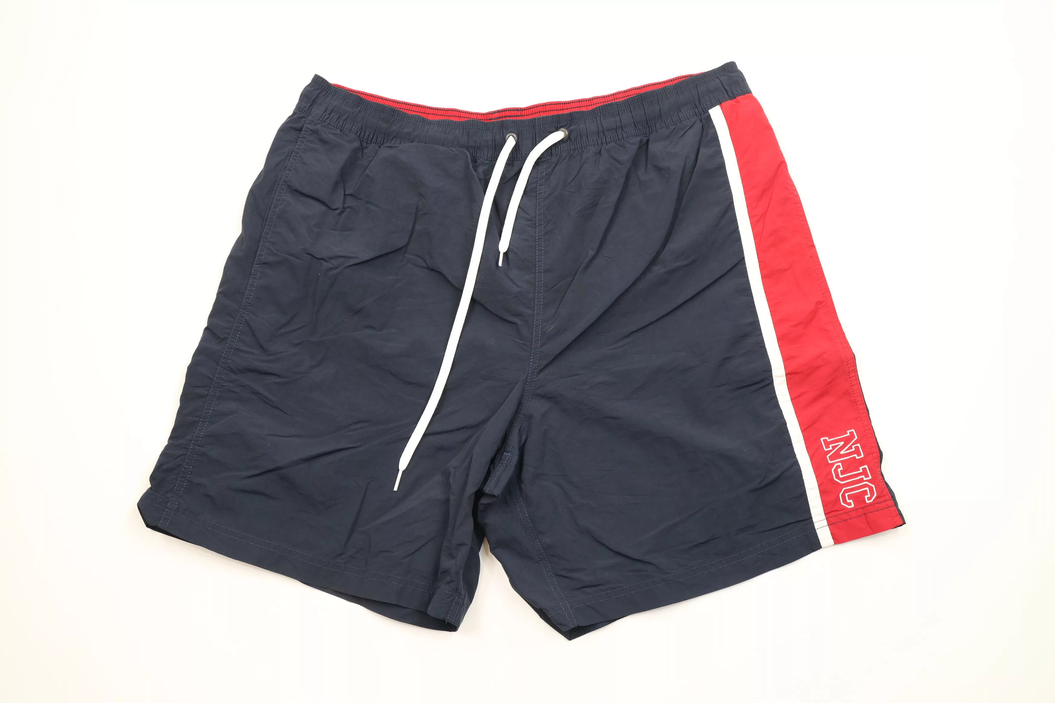 Nautica Shorts Nautica × Vintage Vintage 90s Nautica Color Block Lined Shorts Swimming Trunks Multi