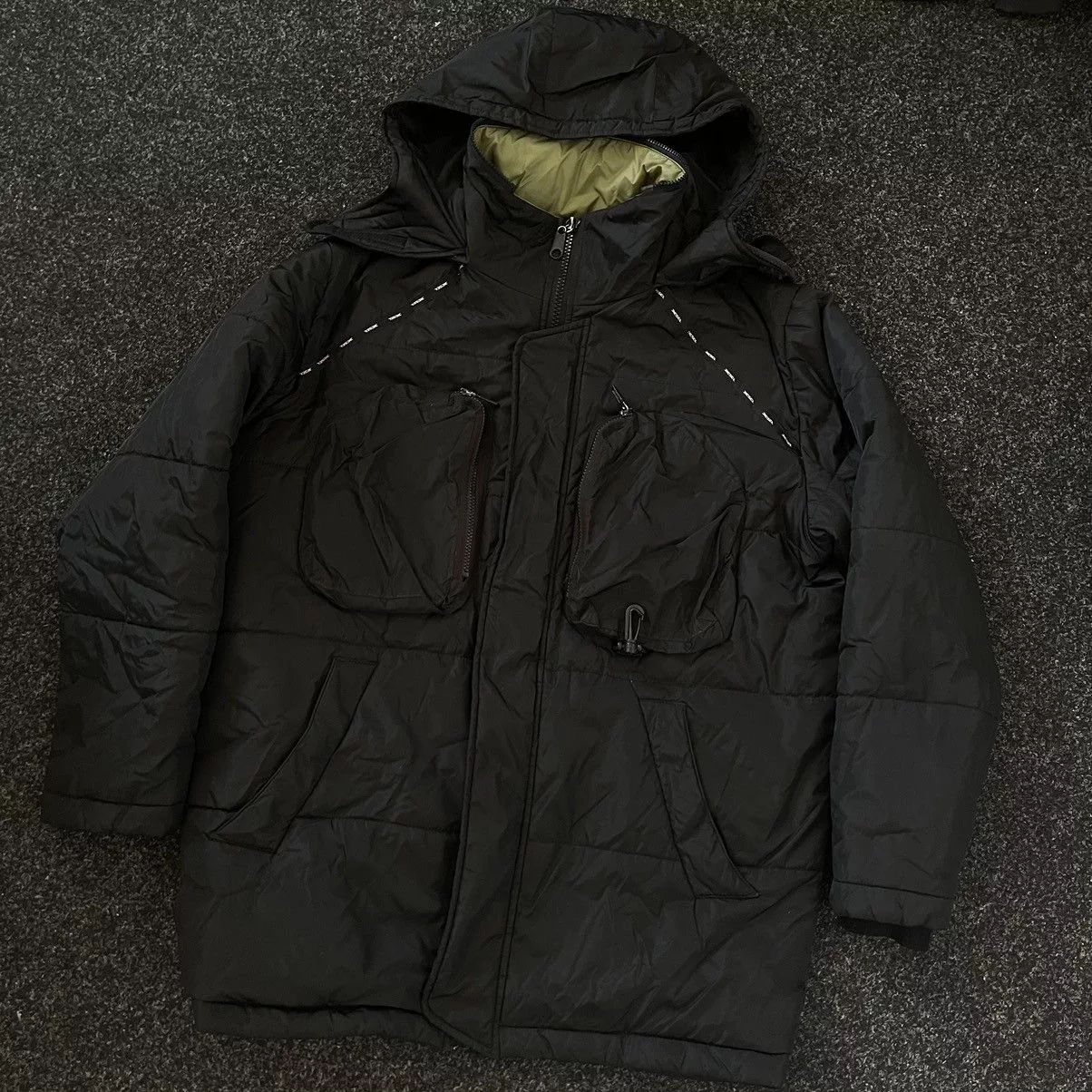 Diesel Light Jackets Diesel × Japanese Brand Diesel bomber 90s ninja jacket puffer down Japan desert Multi Avant-Garde
