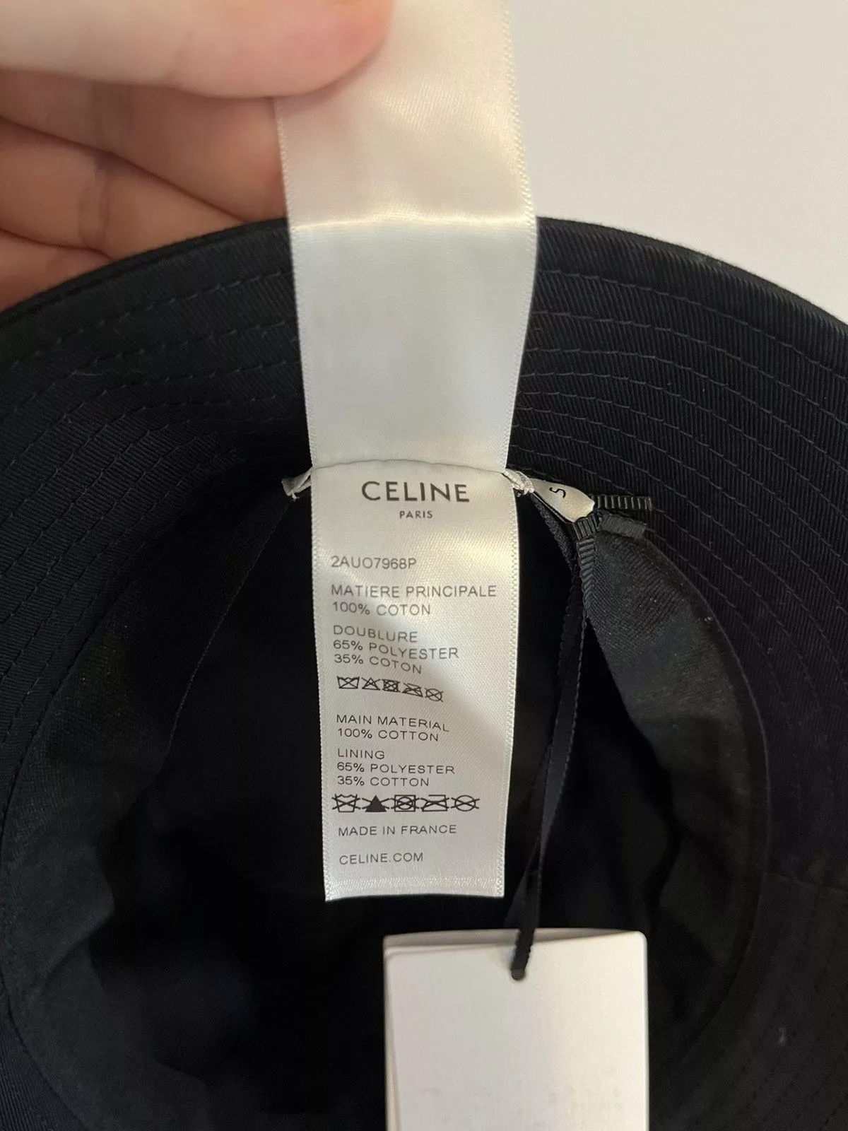 Celine Hats Celine bucket hat Black