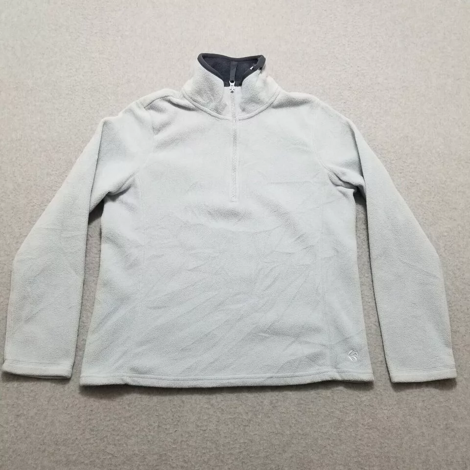 Old Navy Sweaters Old Navy Fleece Sweater Womens Medium Long Sleeve Zip Blue