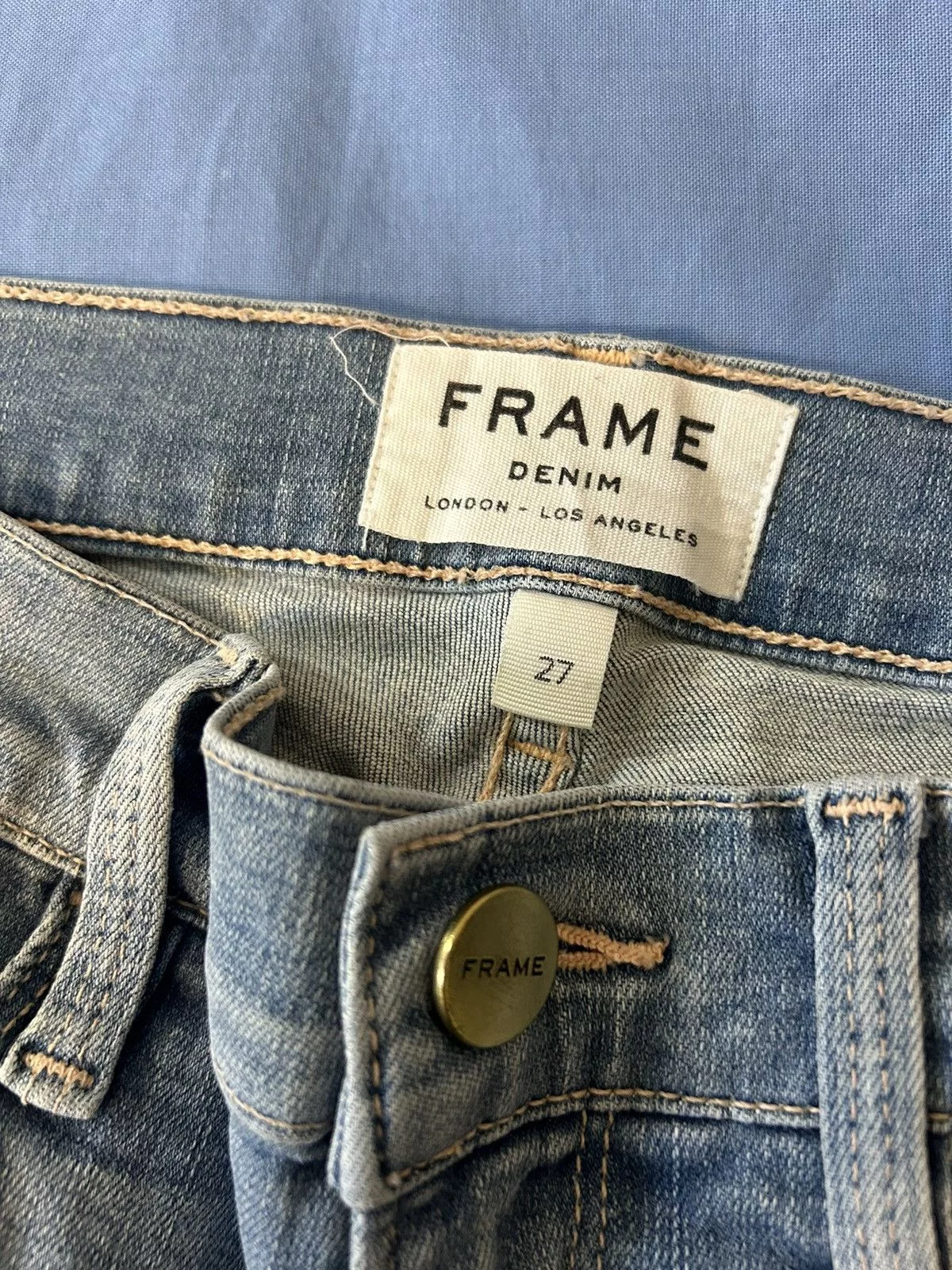 Frame Jeans frame le skinny de jeanne Blue