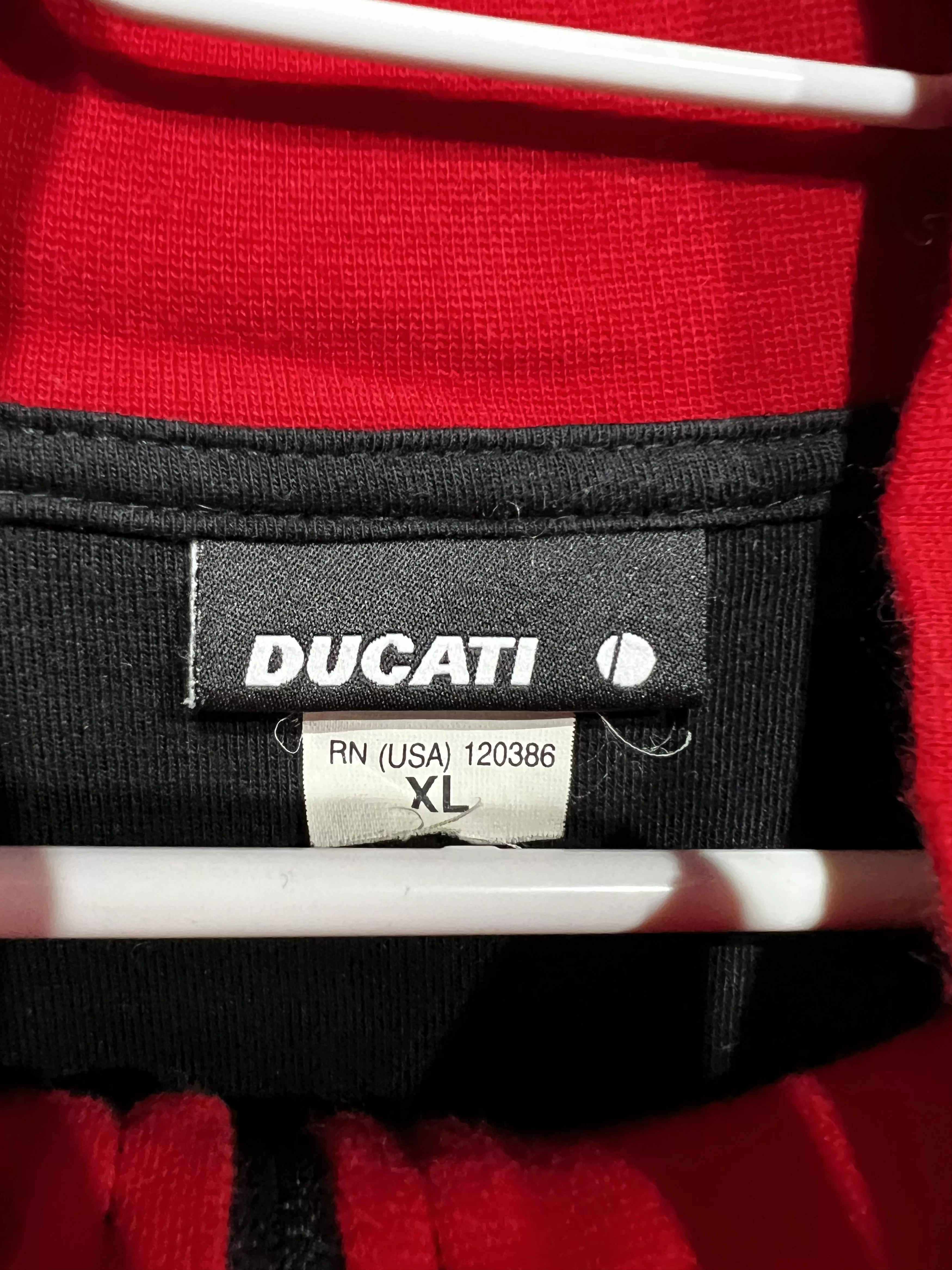 Ducati Light Jackets Ducati Racing Track Jacket Sport Size XL Red